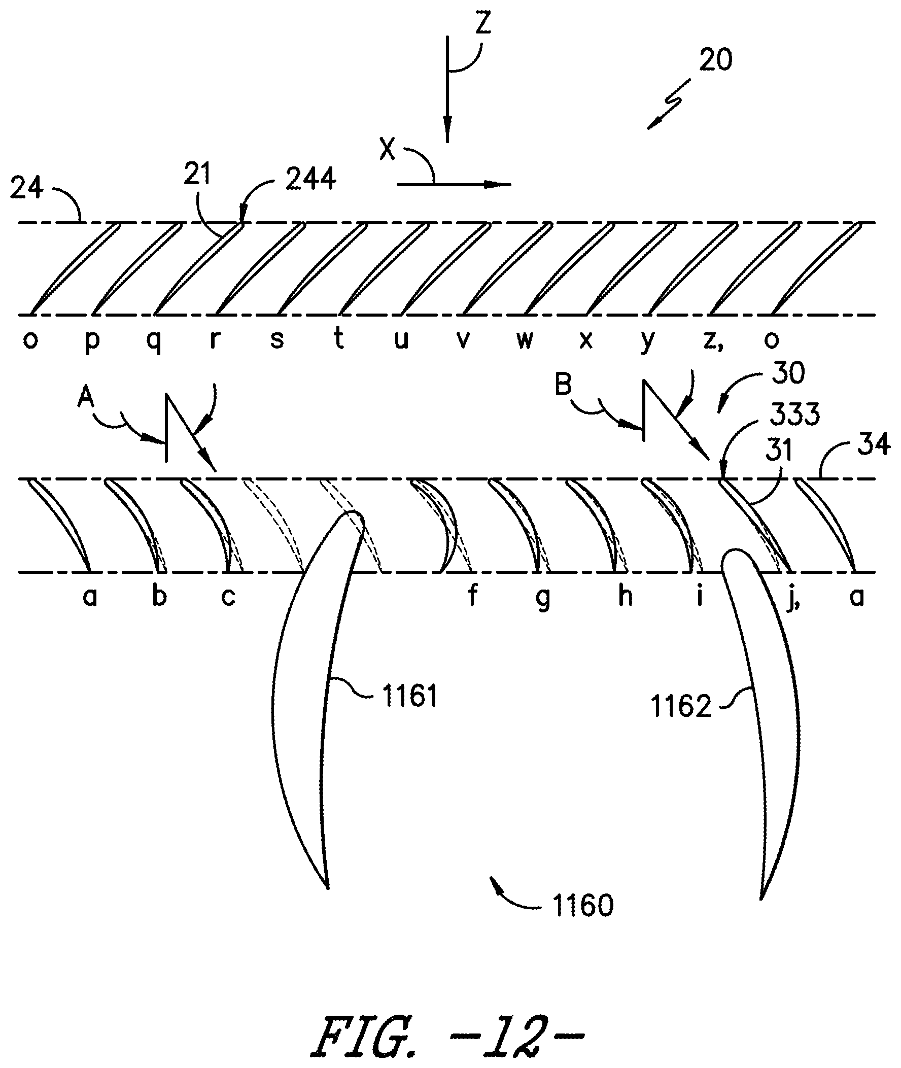 Patent US12320315 Figure 10 – Unducted single rotor engine and method for operation