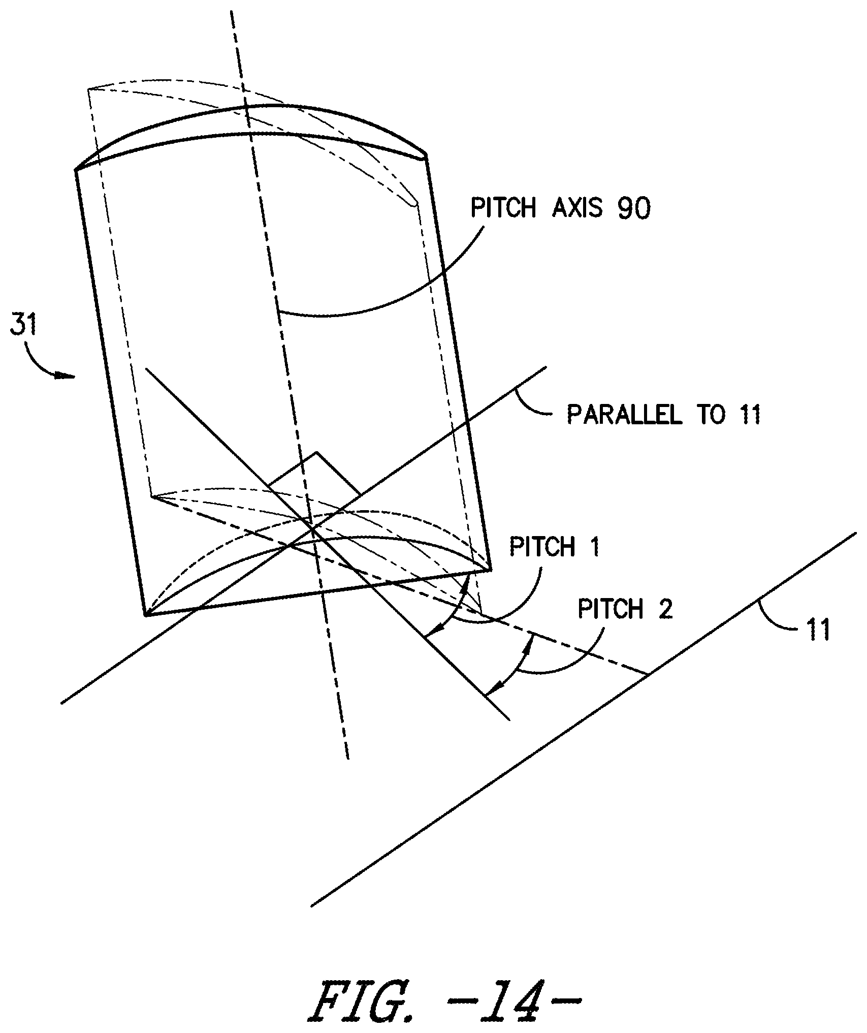 Patent US12320315 Figure 12 – Unducted single rotor engine and method for operation