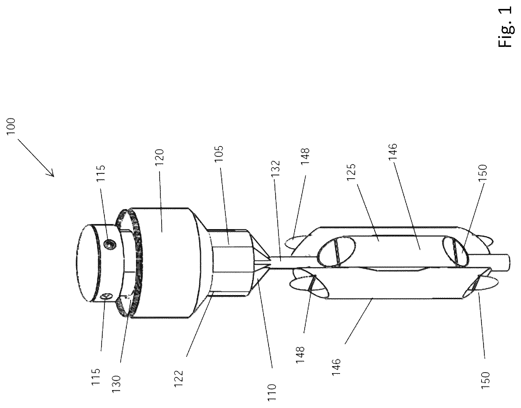 Patent US12320321 Figure 1 – Wave energy converter