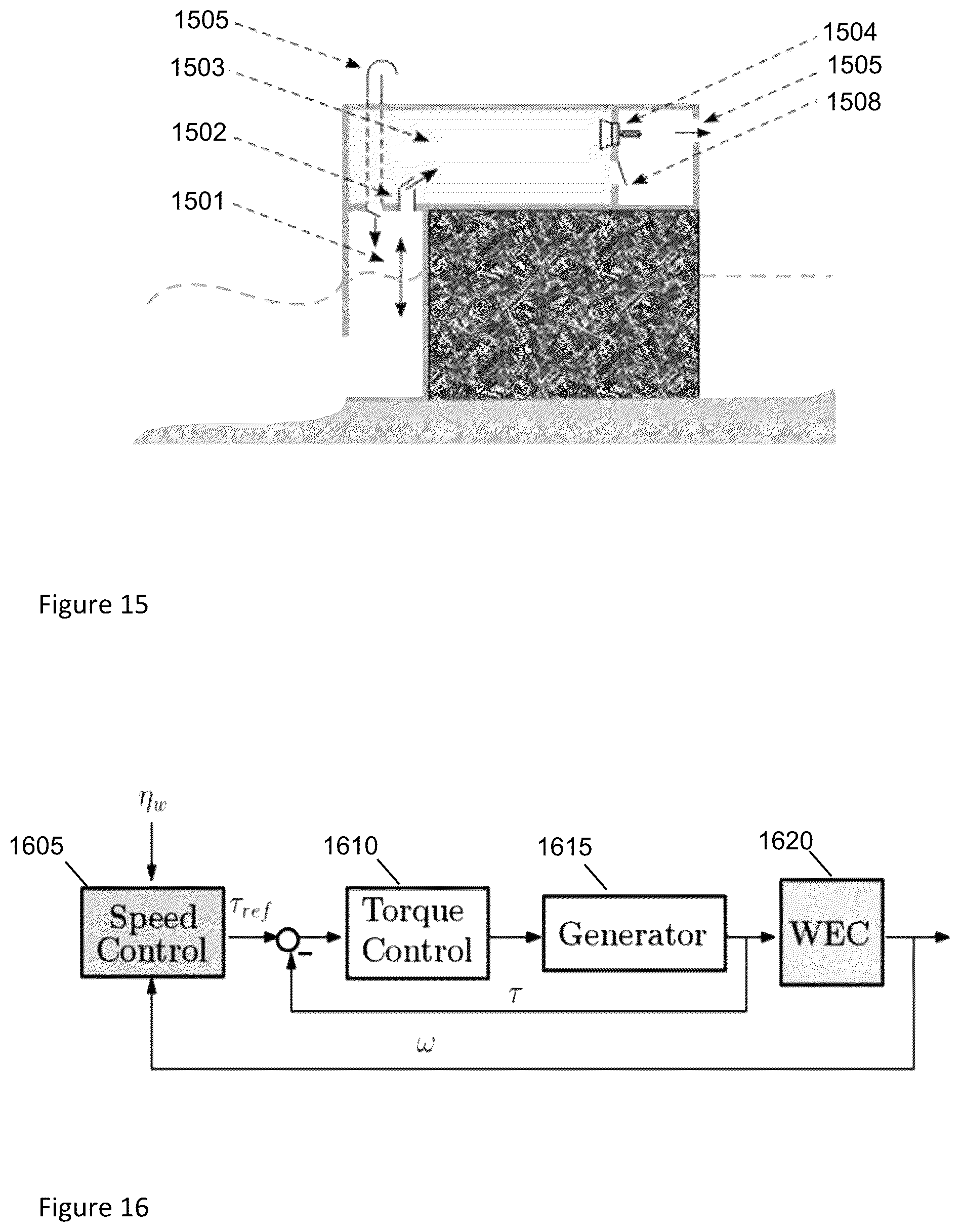 Patent US12320321 Figure 15 – Wave energy converter