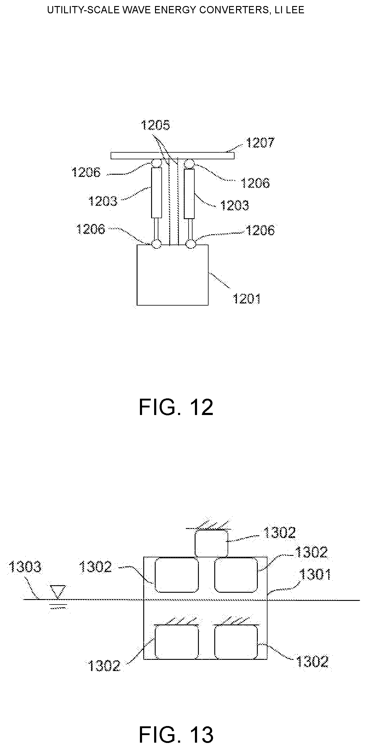 Patent US12320322 Figure 7 – Utility-scale wave energy converters