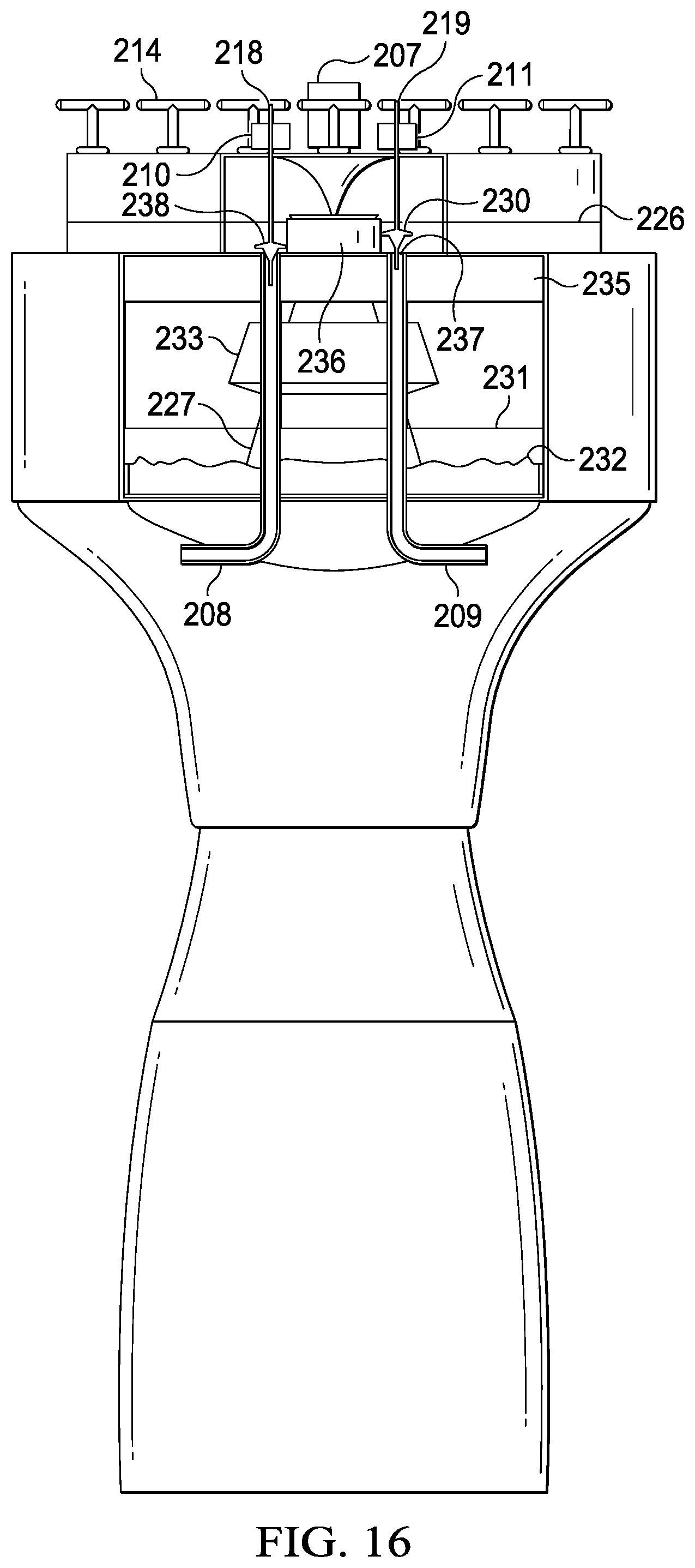 Patent US12320323 Figure 15 – Inertial hydrodynamic pump and wave engine