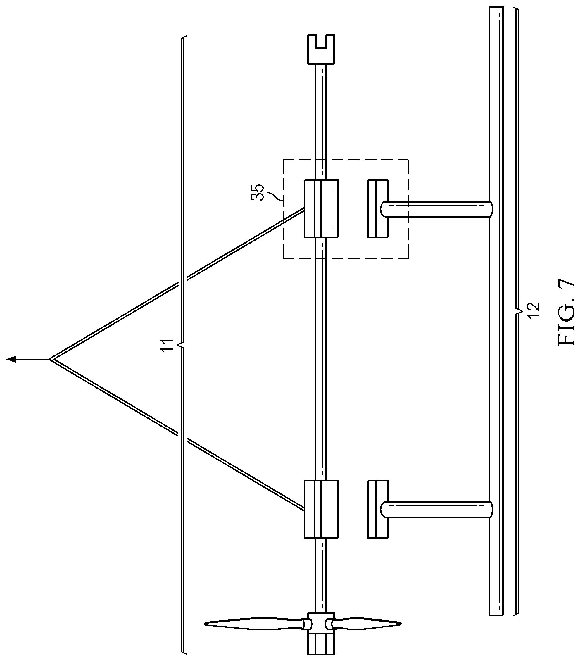 Patent US12320324 Figure 6 – Modular hydrokinetic turbine system