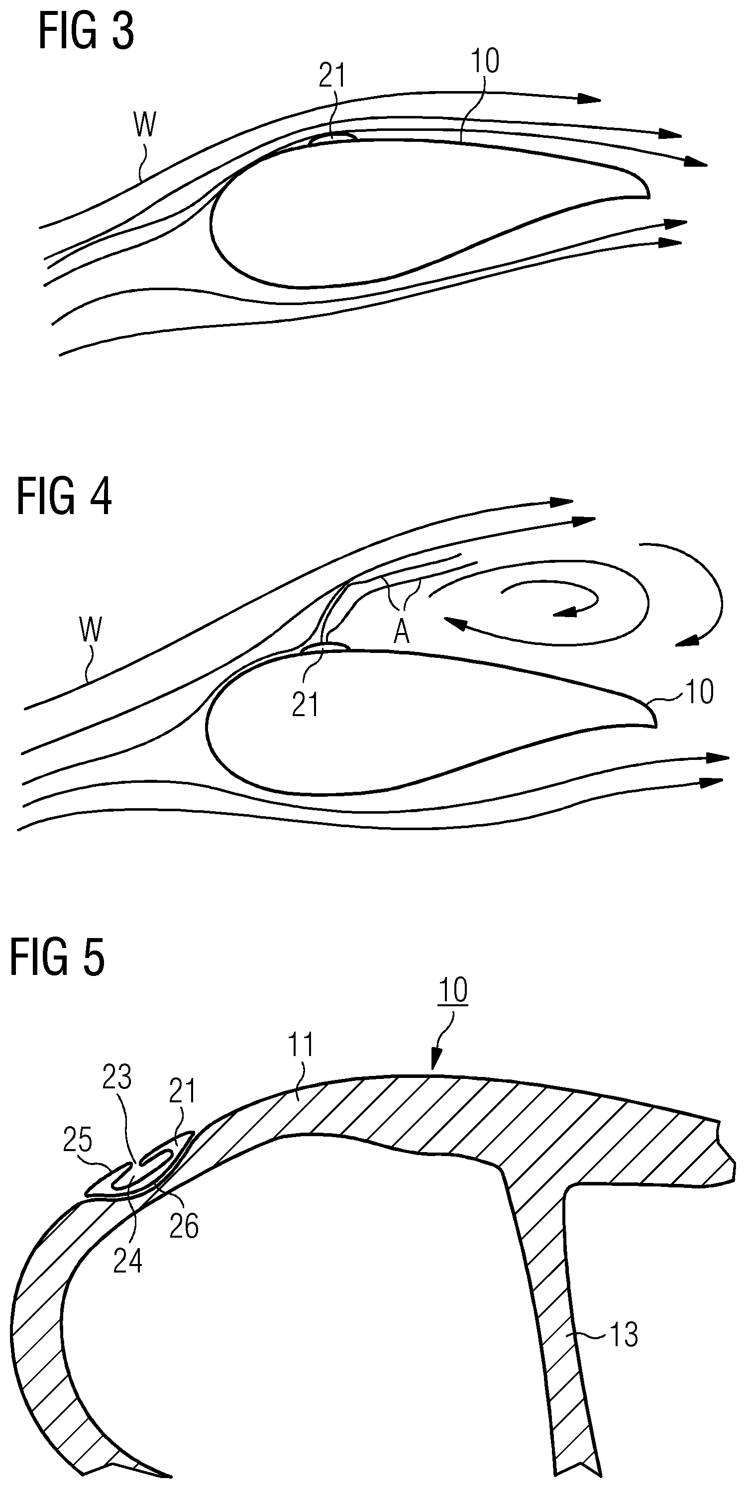 Patent US12320327 Figure 3 – Lift modifying device for a rotor blade, rotor blade of a wind turbine and method for modifying the lift of a rotor blade