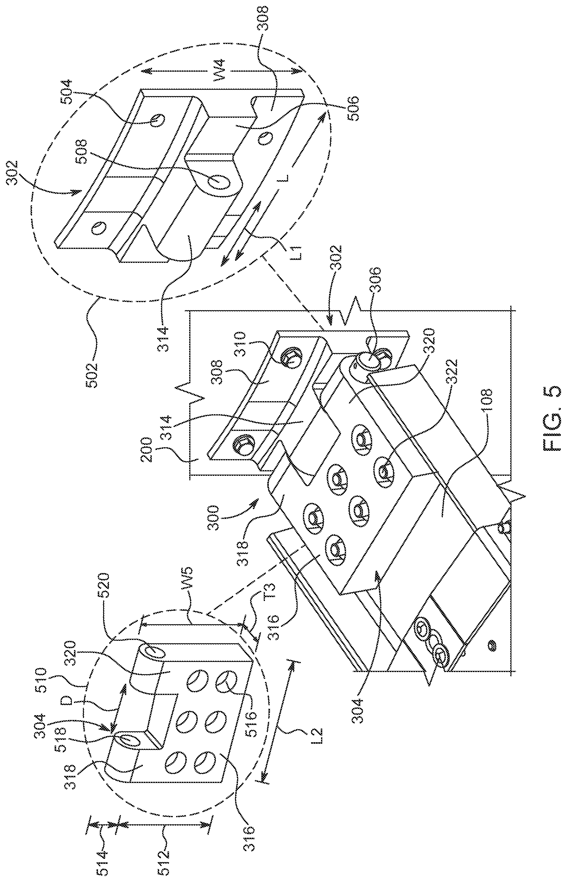 Patent US12320332 Figure 5 – Vertical axis wind turbine with variable thickness blade