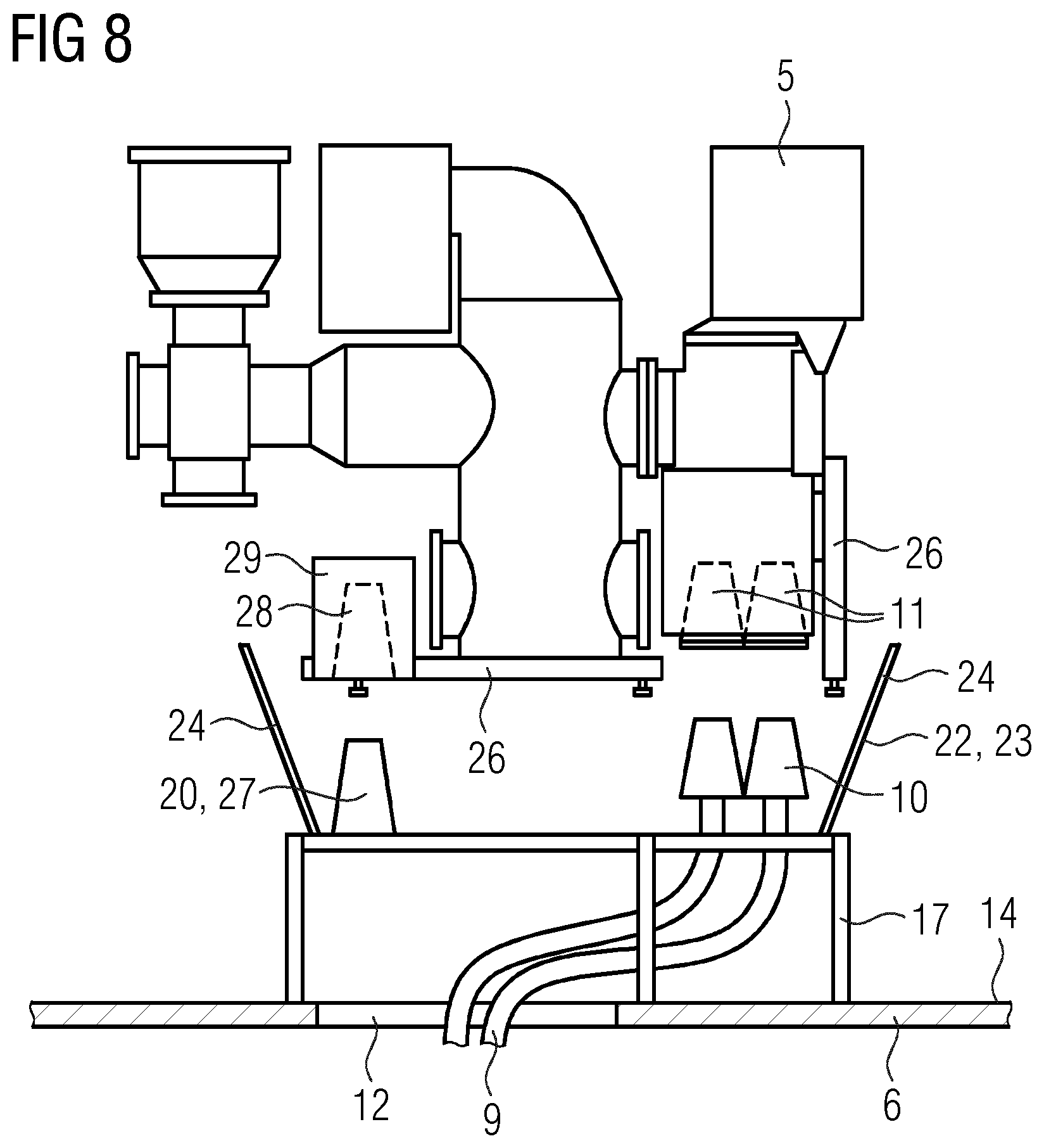 Patent US12320334 Figure 7 – Method for connecting a component of a power conversion circuit of a wind turbine