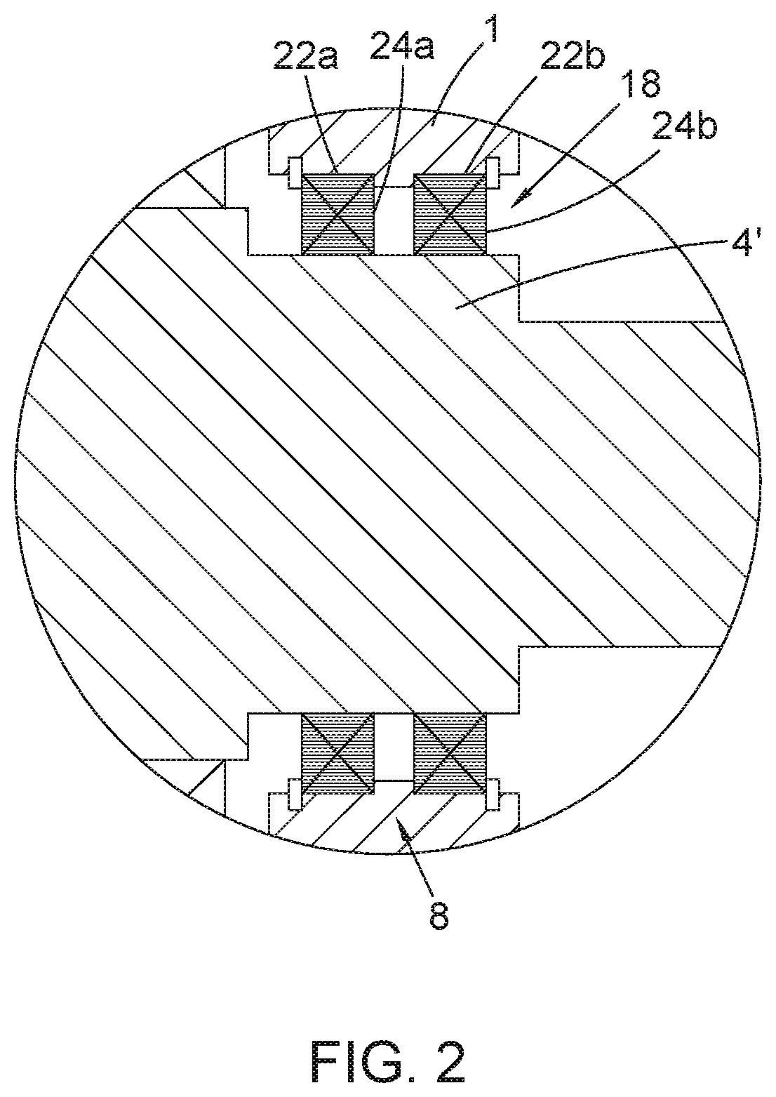 Patent US12320335 Figure 2 – Sealing system