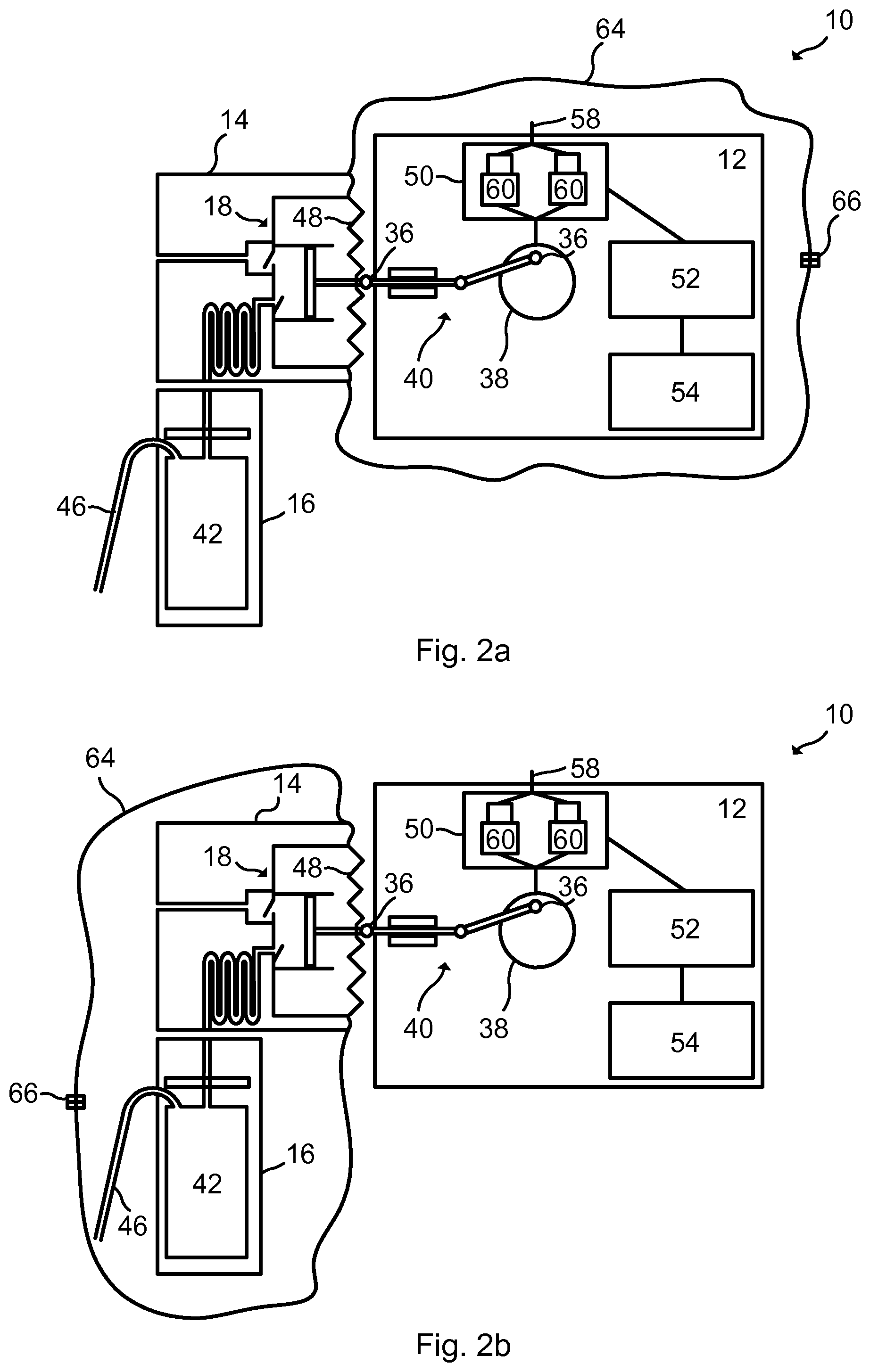 Patent US12320343 Figure 2 – Arrangements and methods for avoiding spreading of infectious agents and improving electric safety and suction performance of a medical aspirator