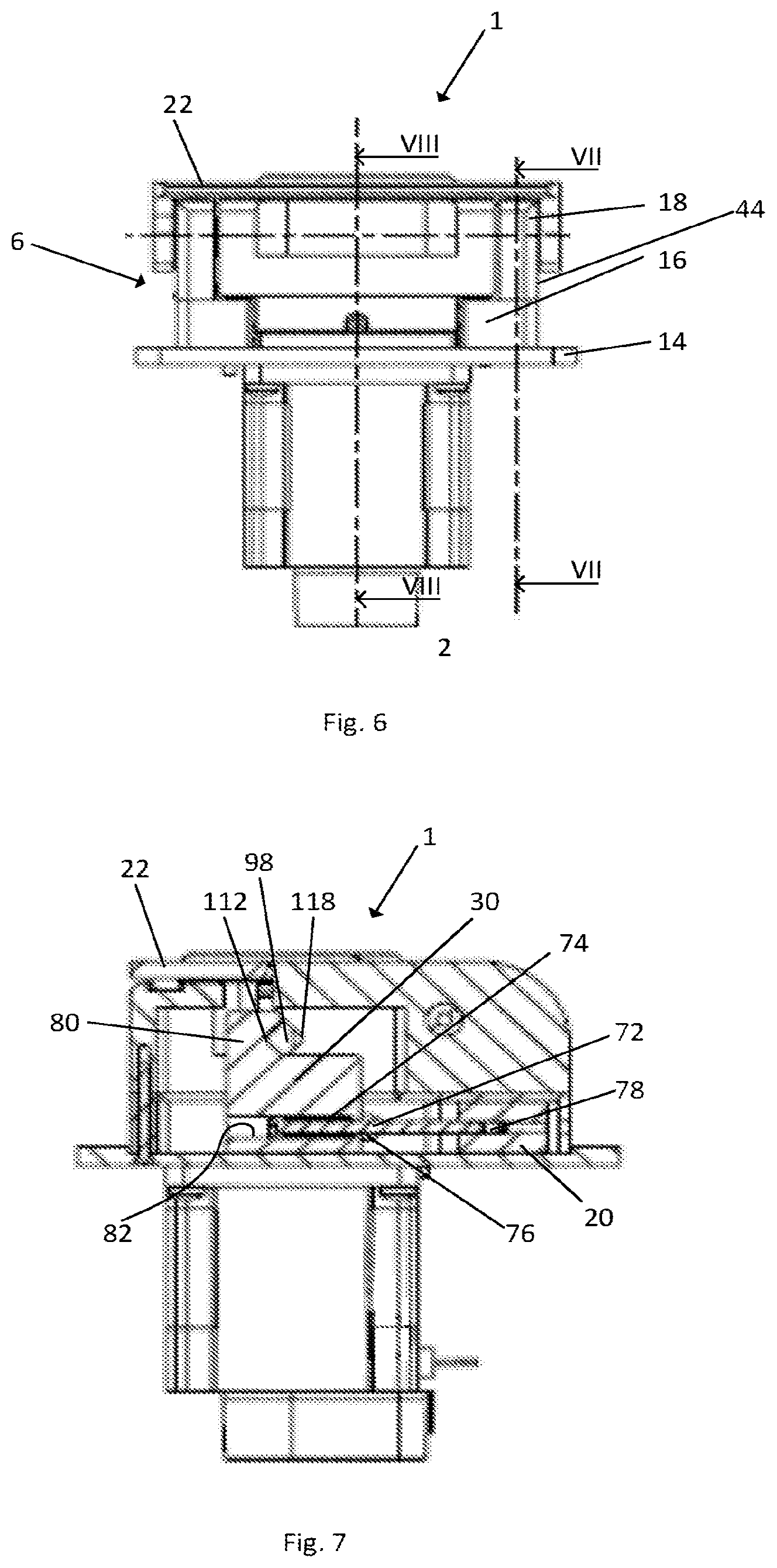 Patent US12320348 Figure 4 – Peristaltic pump