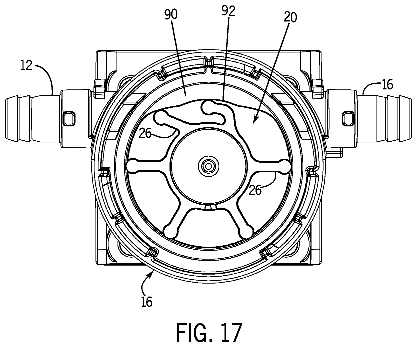 Patent US12320351 Figure 9 – Flexible impeller pump for flowable food product