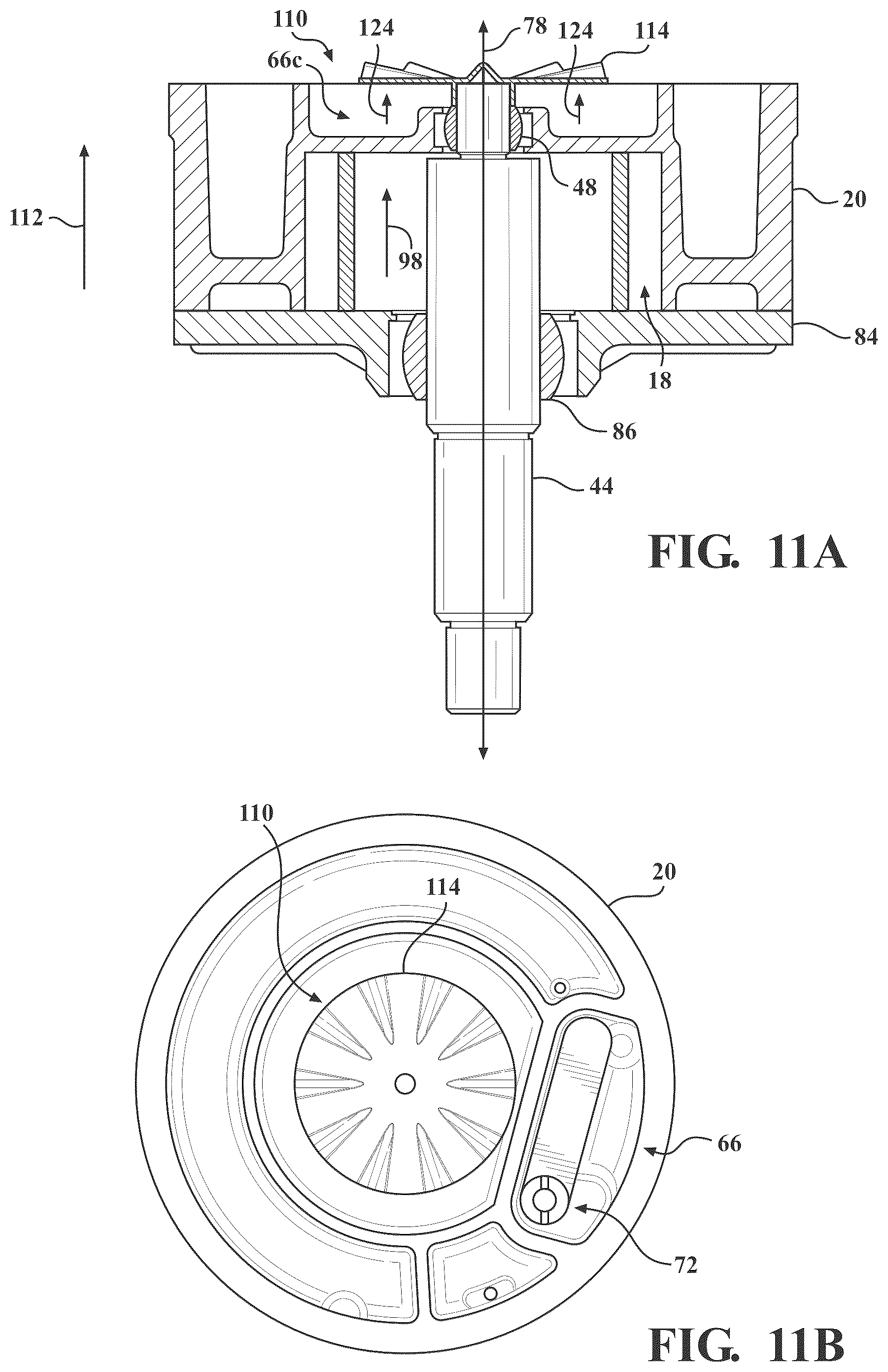 Patent US12320354 Figure 12 – Compression device having integrated discharge chamber(s) and compressor with compression device having integrated discharge chamber(s)