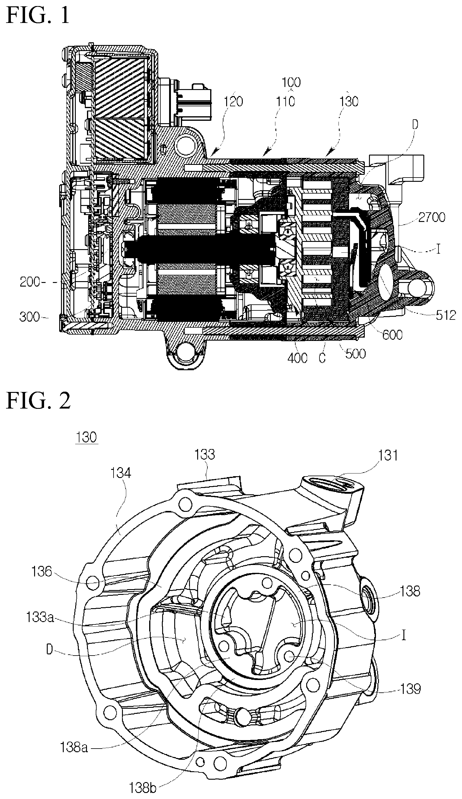 Patent US12320356 — Scroll compressor — Figure 1