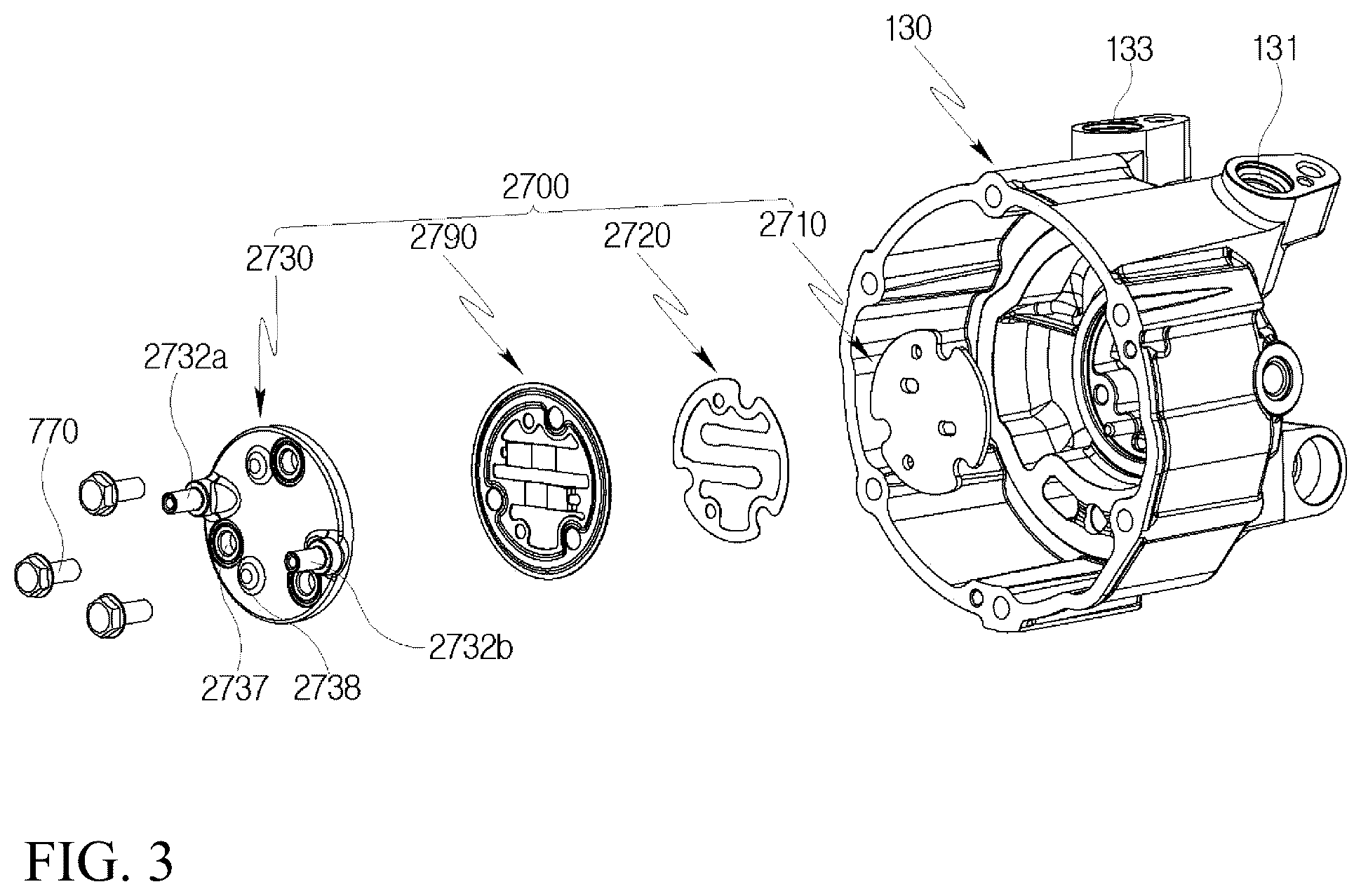 Patent US12320356 Figure 2 – Scroll compressor