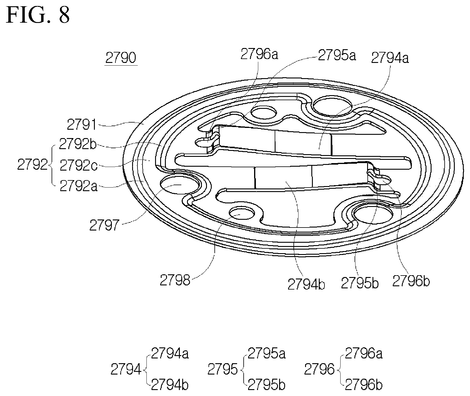 Patent US12320356 Figure 5 – Scroll compressor