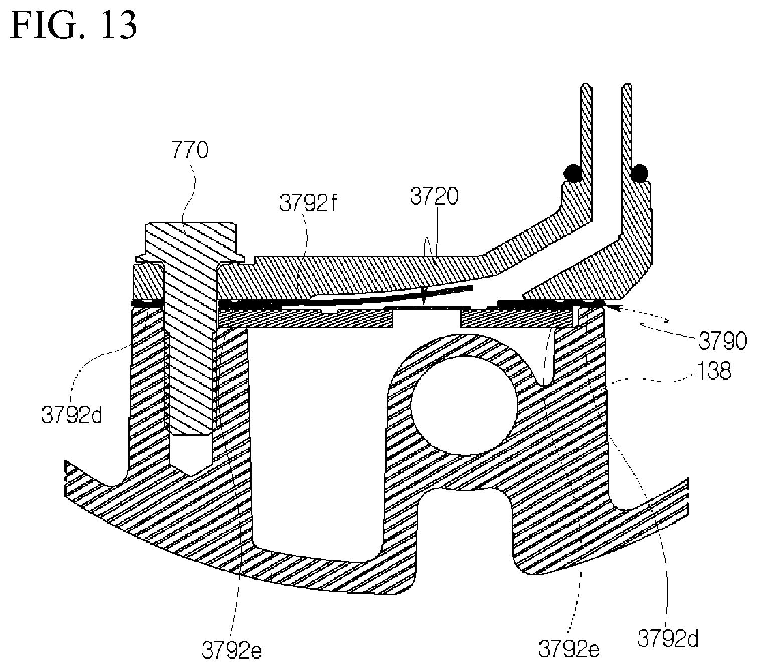 Patent US12320356 Figure 8 – Scroll compressor