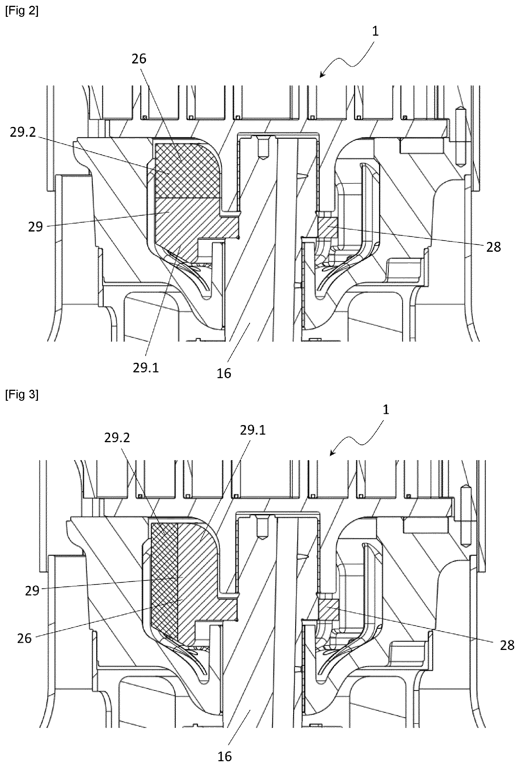Patent US12320357 Figure 2 – Counterweight for a scroll compressor
