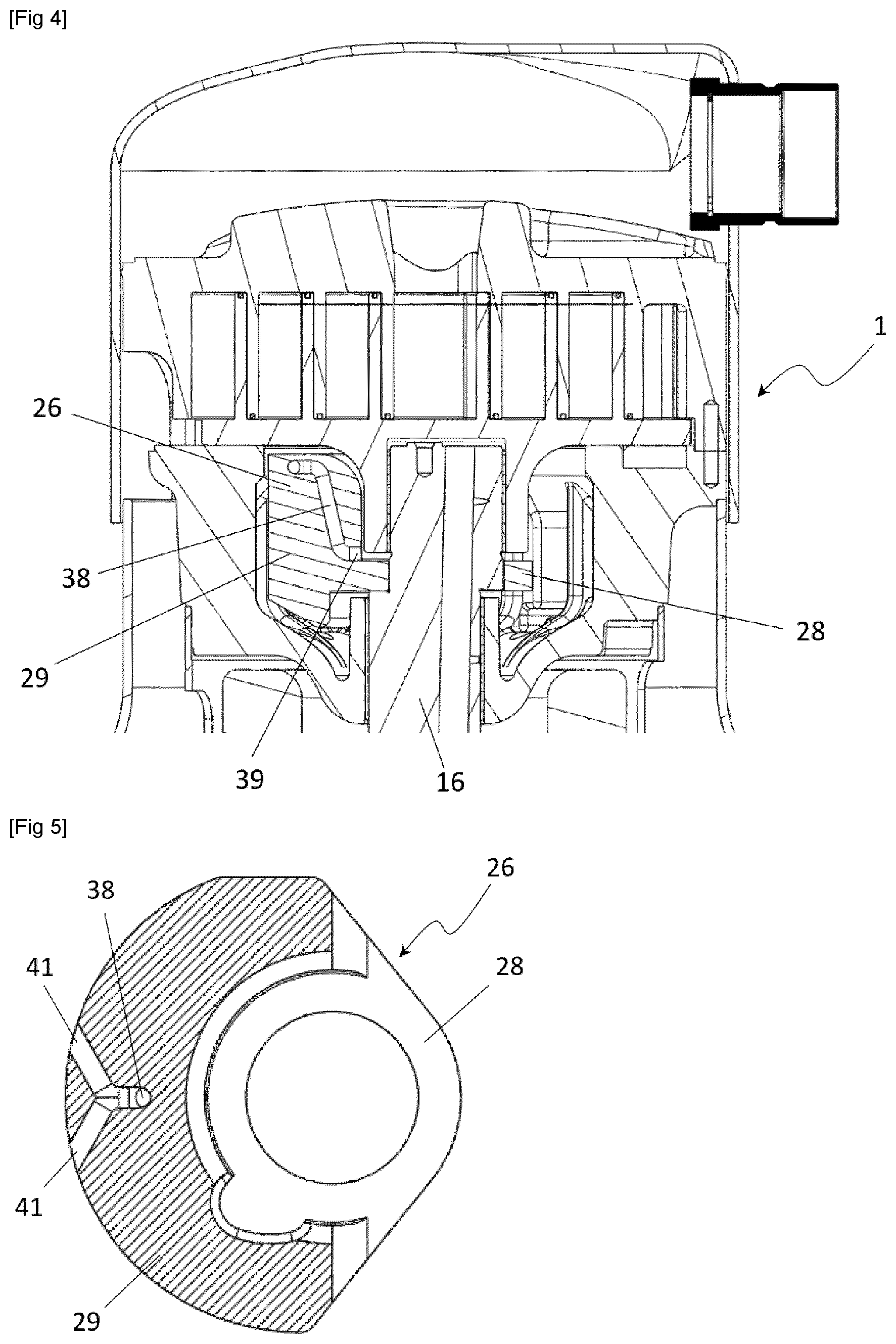 Patent US12320357 Figure 3 – Counterweight for a scroll compressor