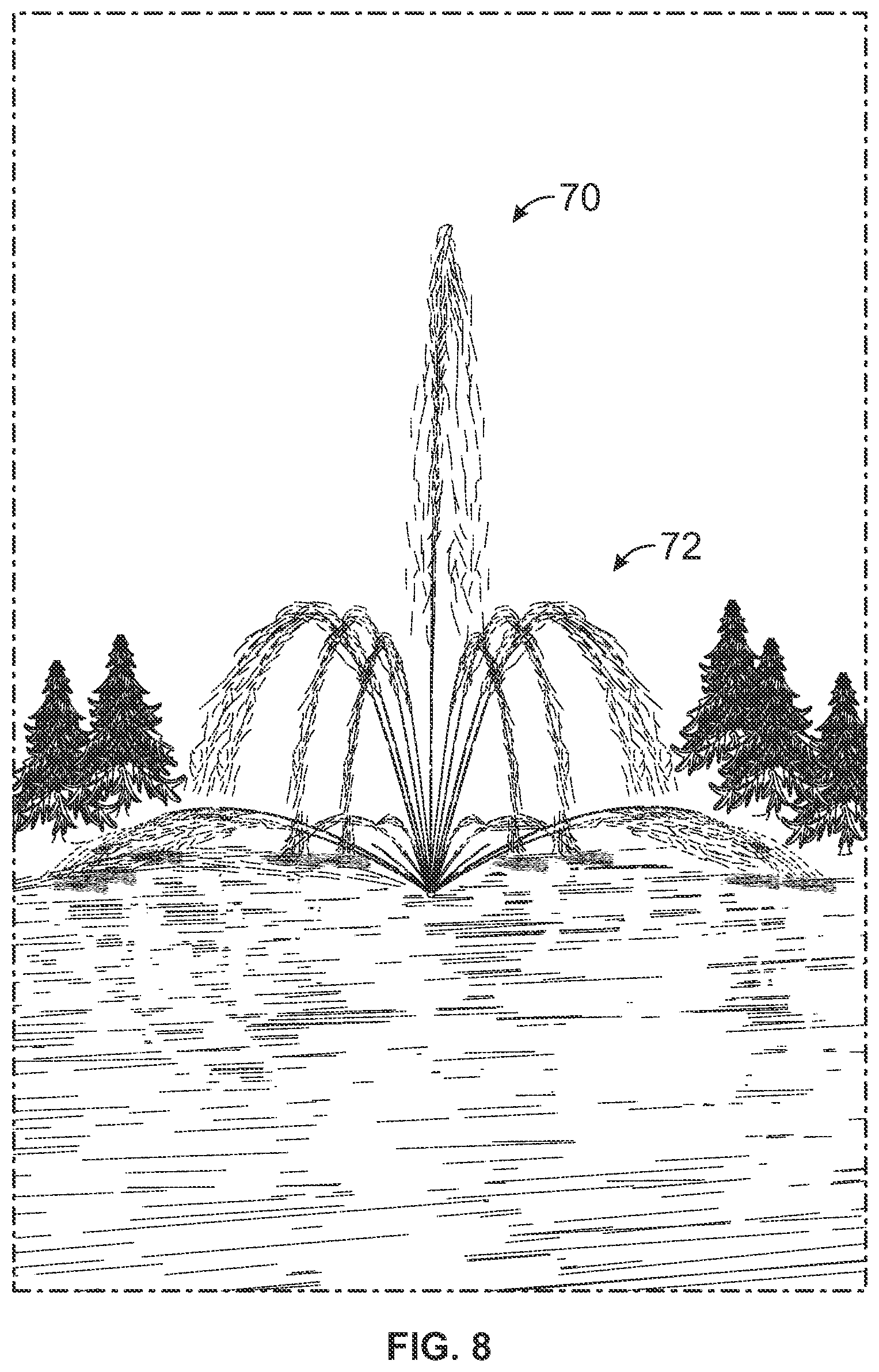 Patent US12320359 Figure 8 – Submersible pump apparatus