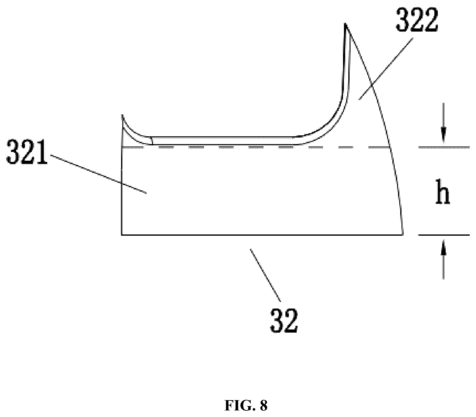 Patent US12320360 Figure 8 – Silent high-speed fan