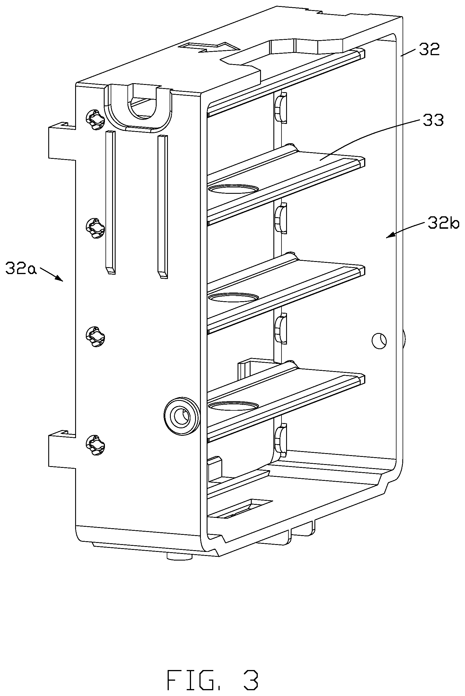 Patent US12320362 Figure 3 – Fan module and electronic device