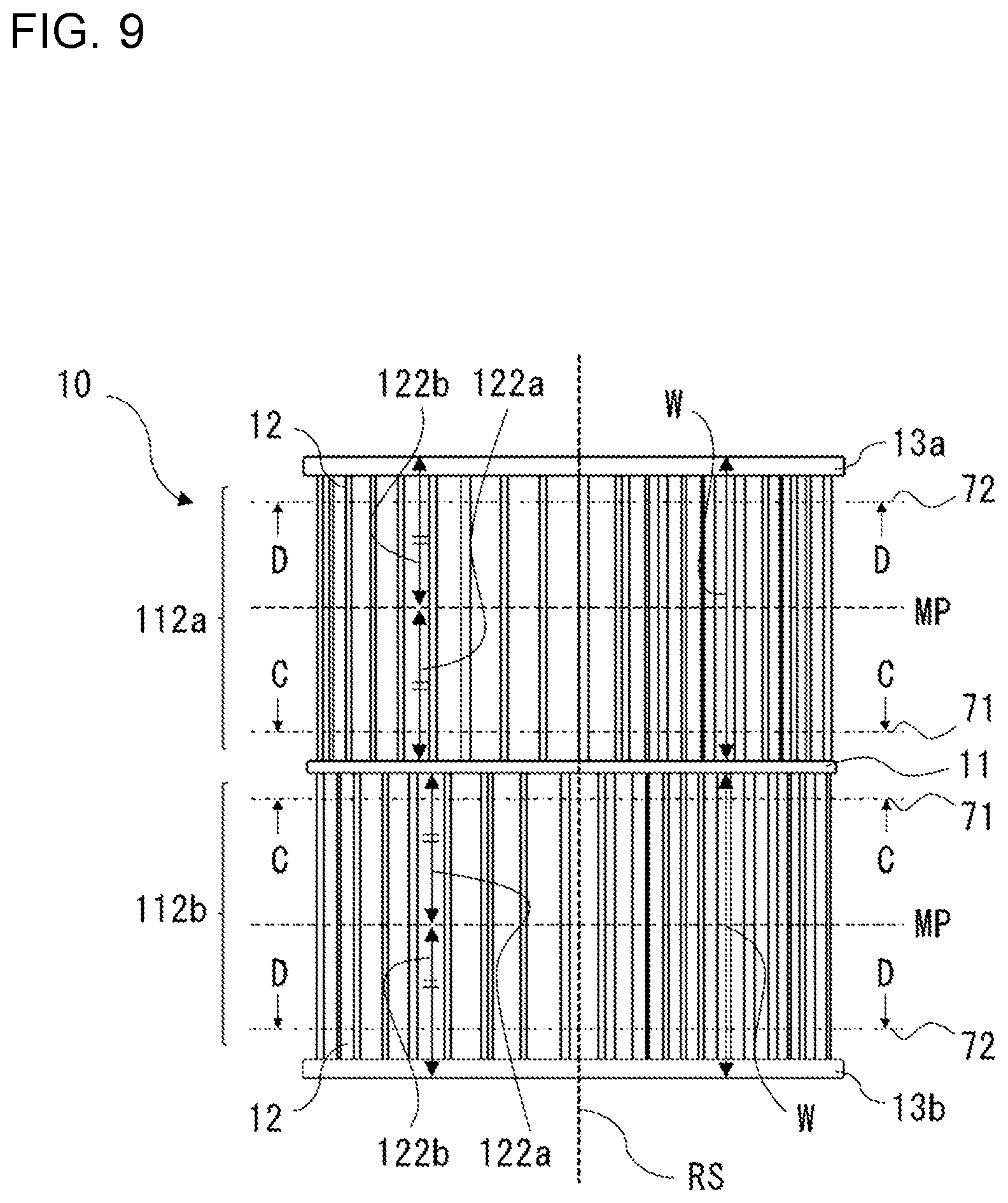 Patent US12320363 Figure 8 – Centrifugal air-sending device and air-conditioning apparatus