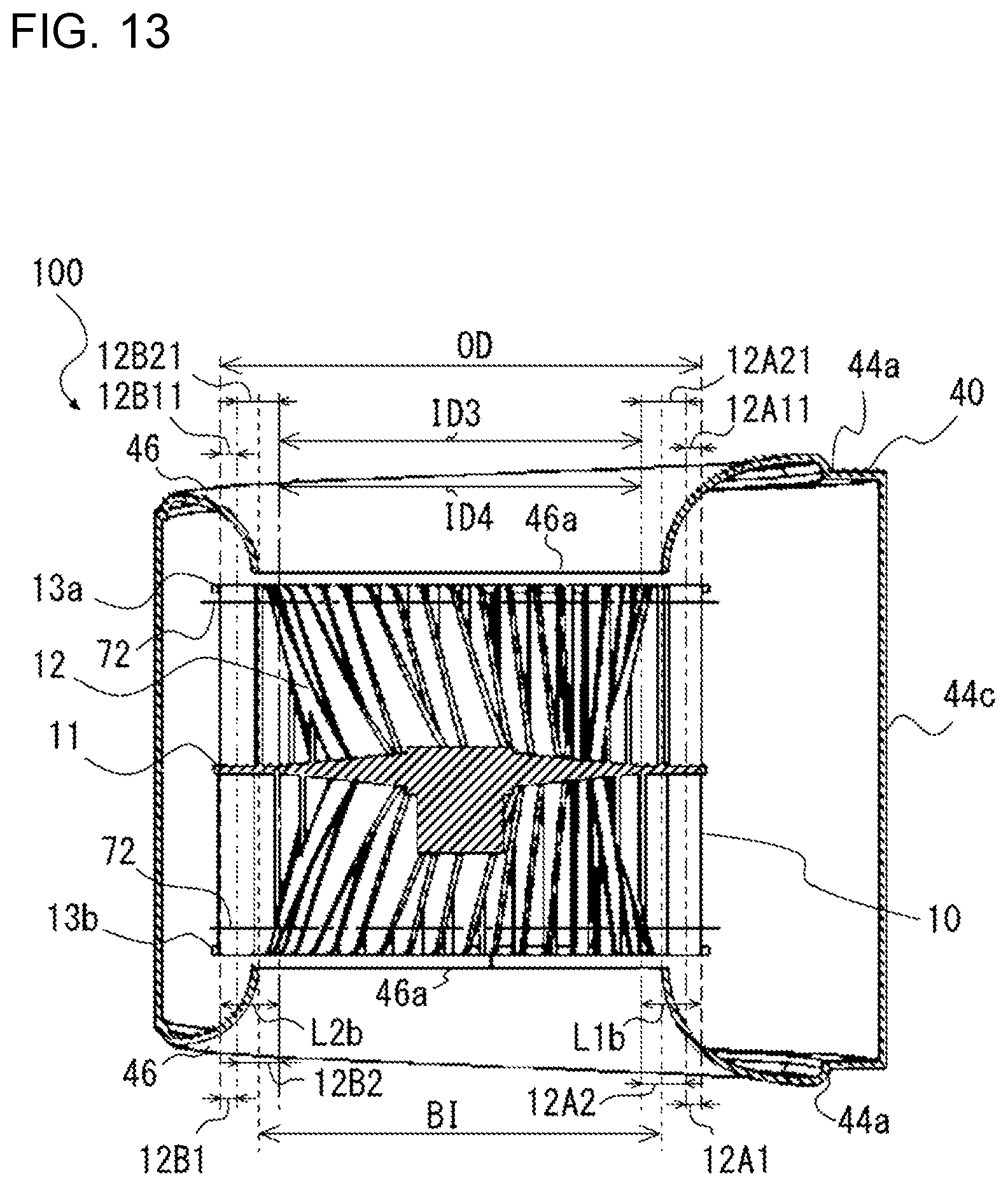 Patent US12320363 Figure 12 – Centrifugal air-sending device and air-conditioning apparatus
