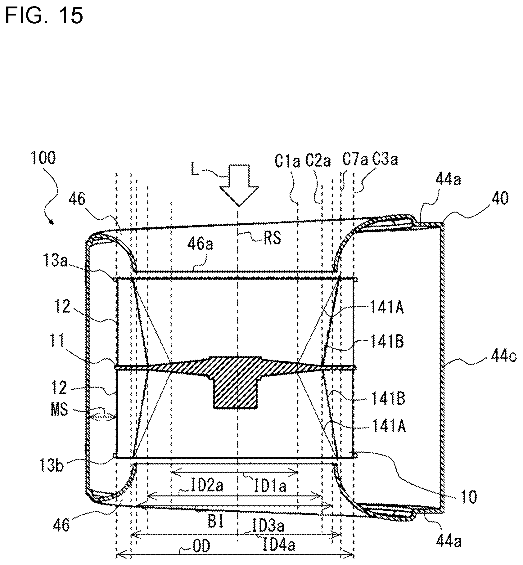 Patent US12320363 Figure 14 – Centrifugal air-sending device and air-conditioning apparatus
