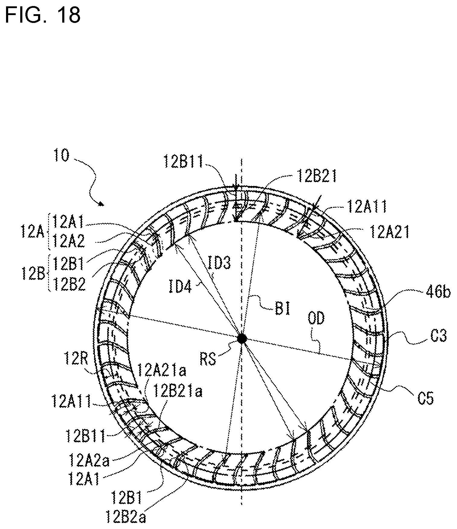 Patent US12320363 Figure 17 – Centrifugal air-sending device and air-conditioning apparatus