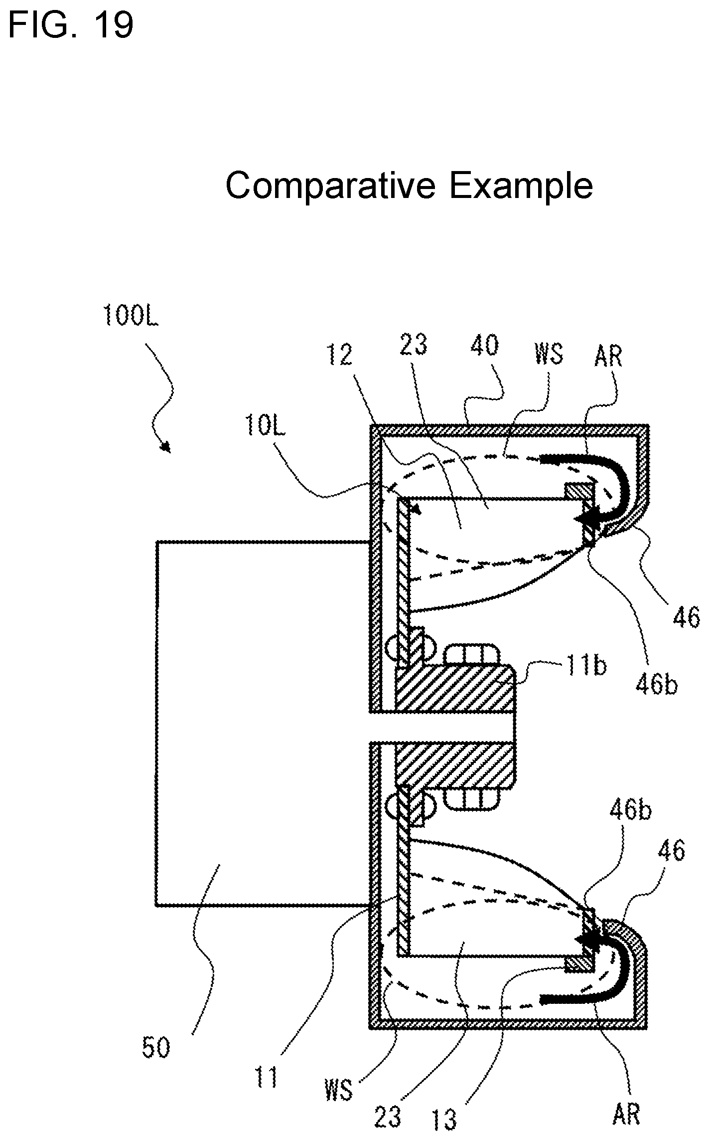 Patent US12320363 Figure 18 – Centrifugal air-sending device and air-conditioning apparatus