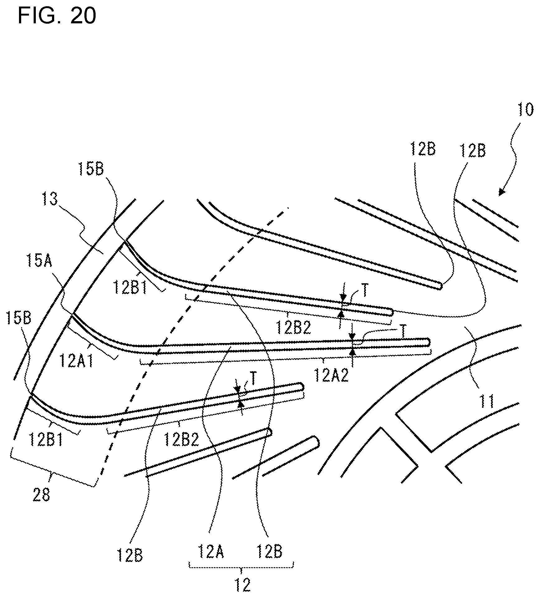Patent US12320363 Figure 19 – Centrifugal air-sending device and air-conditioning apparatus