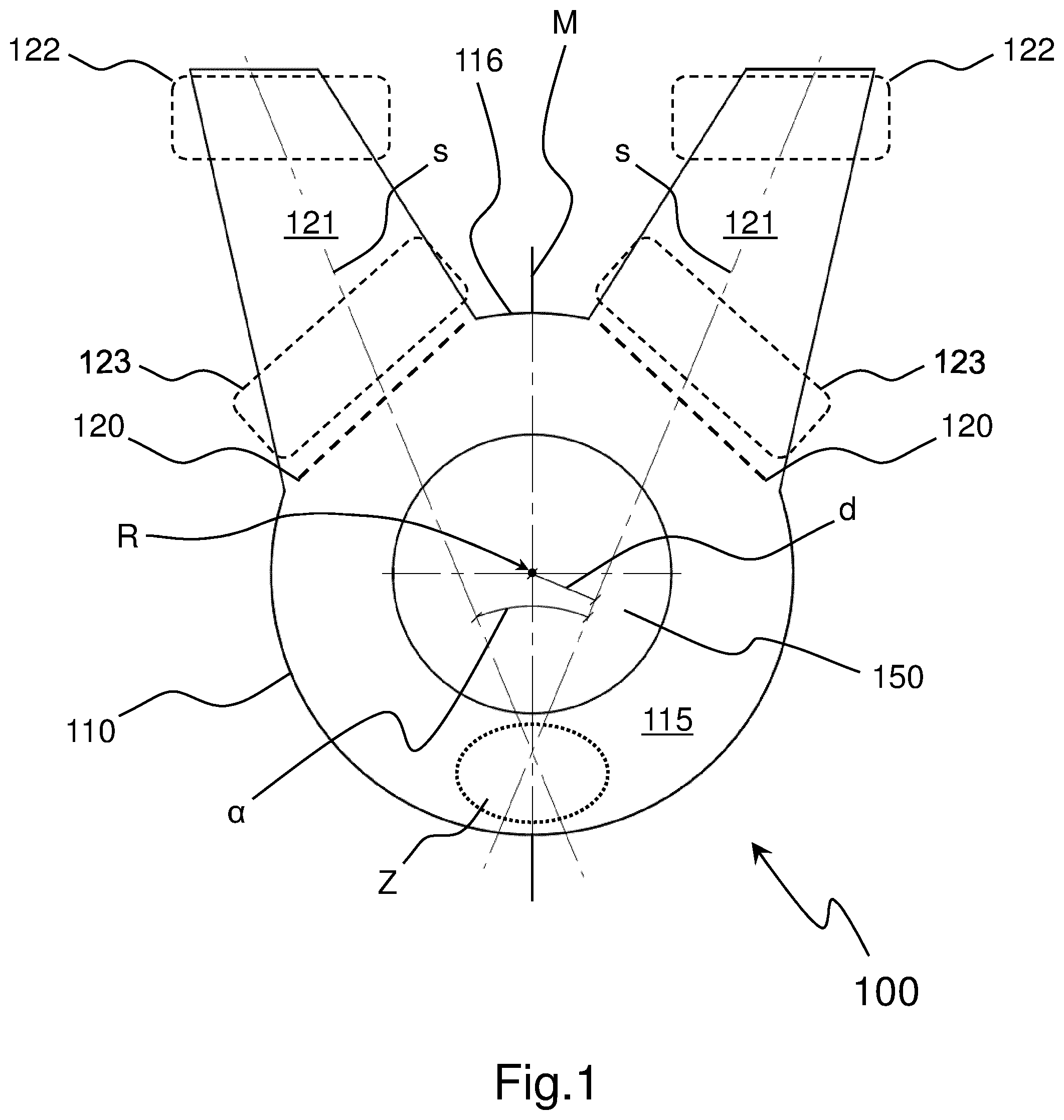 Patent US12320366 Figure 1 – Centrifugal compressor and method of operating the centrifugal compressor to produce a uniform inlet flow of process gas