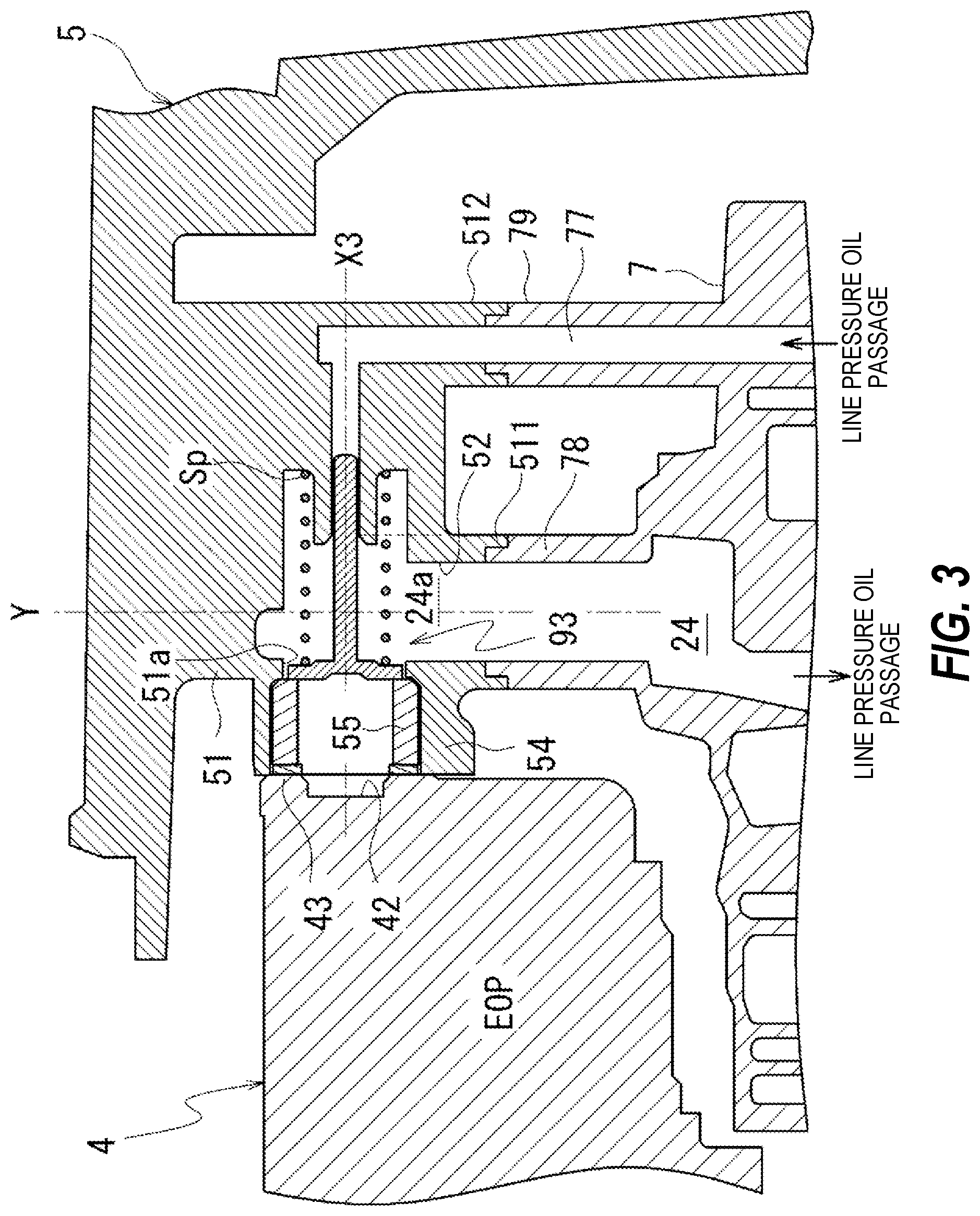 Patent US12320369 Figure 3 – Hydraulic supply device