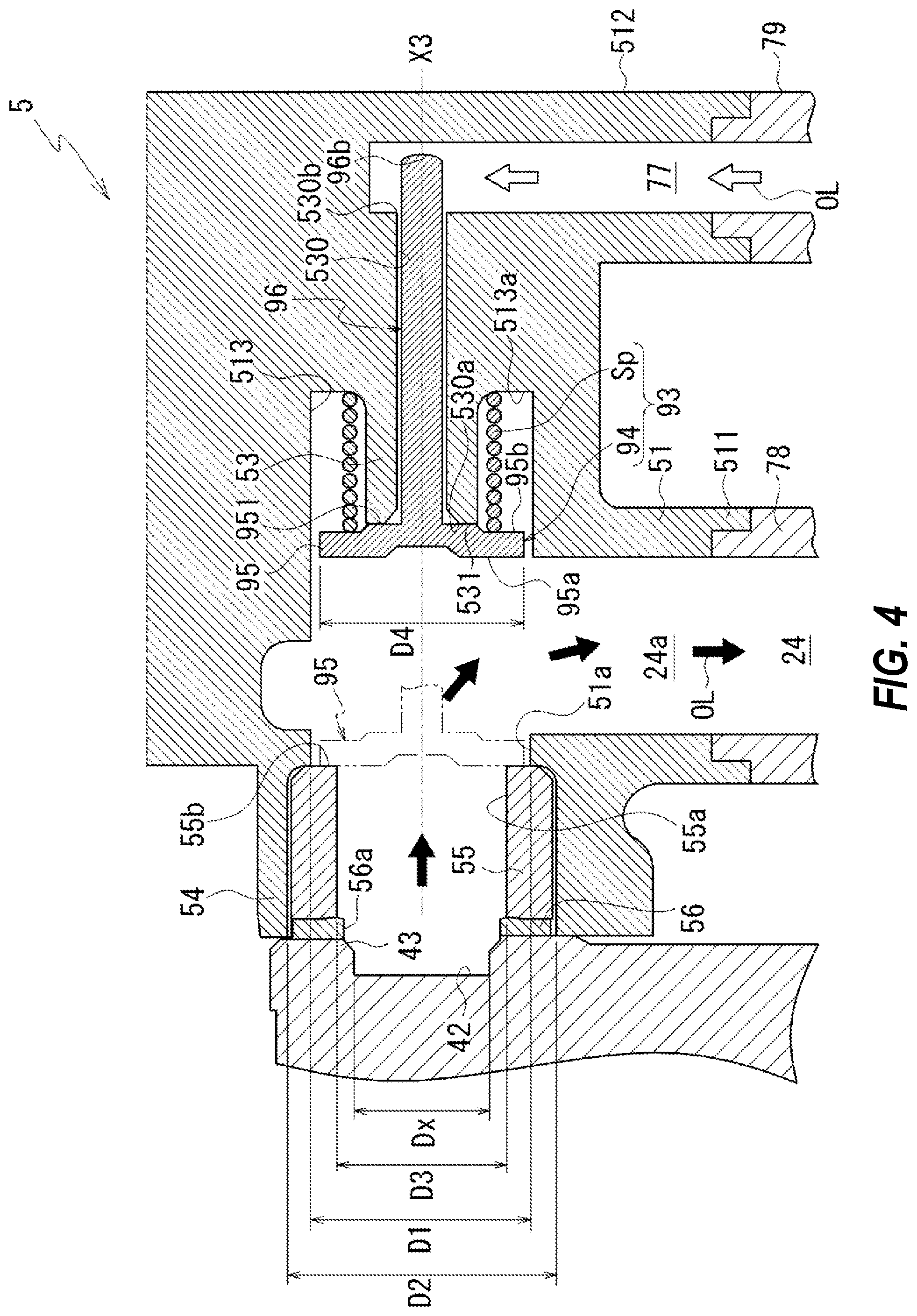 Patent US12320369 Figure 4 – Hydraulic supply device