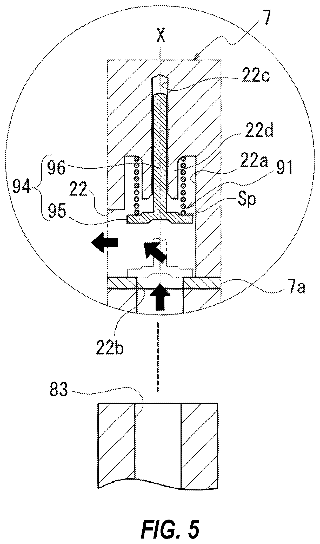 Patent US12320369 Figure 5 – Hydraulic supply device