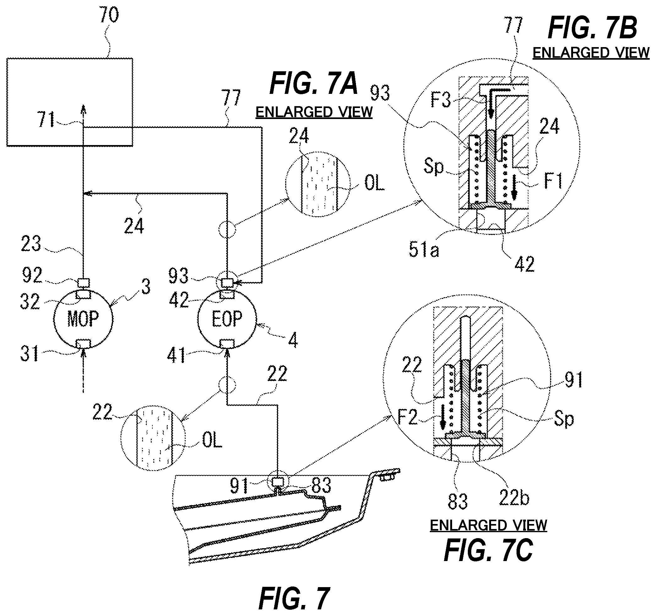 Patent US12320369 Figure 7 – Hydraulic supply device