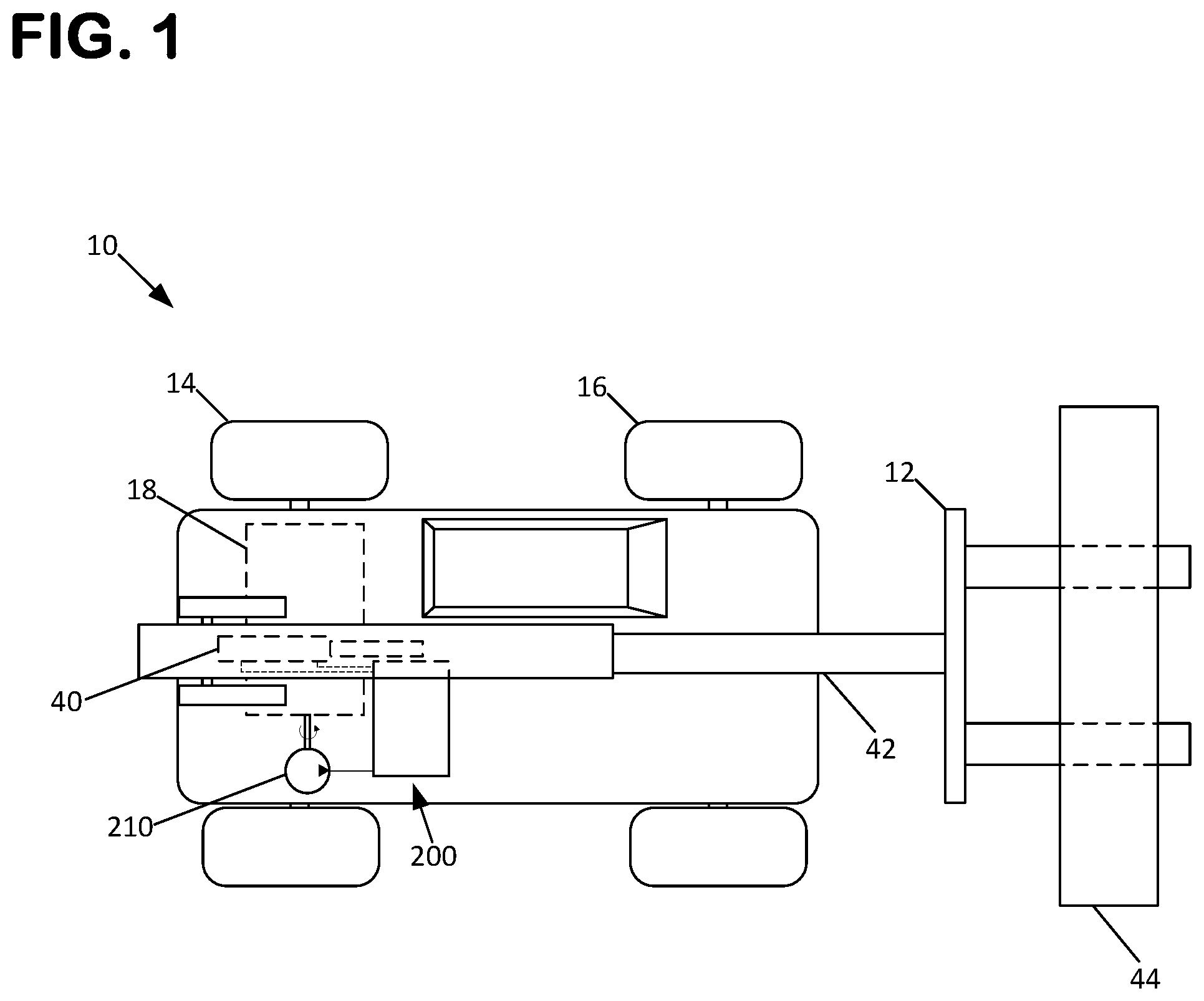 Patent US12320373 Figure 1 – System and methods for controlled lowering and lifting of a load