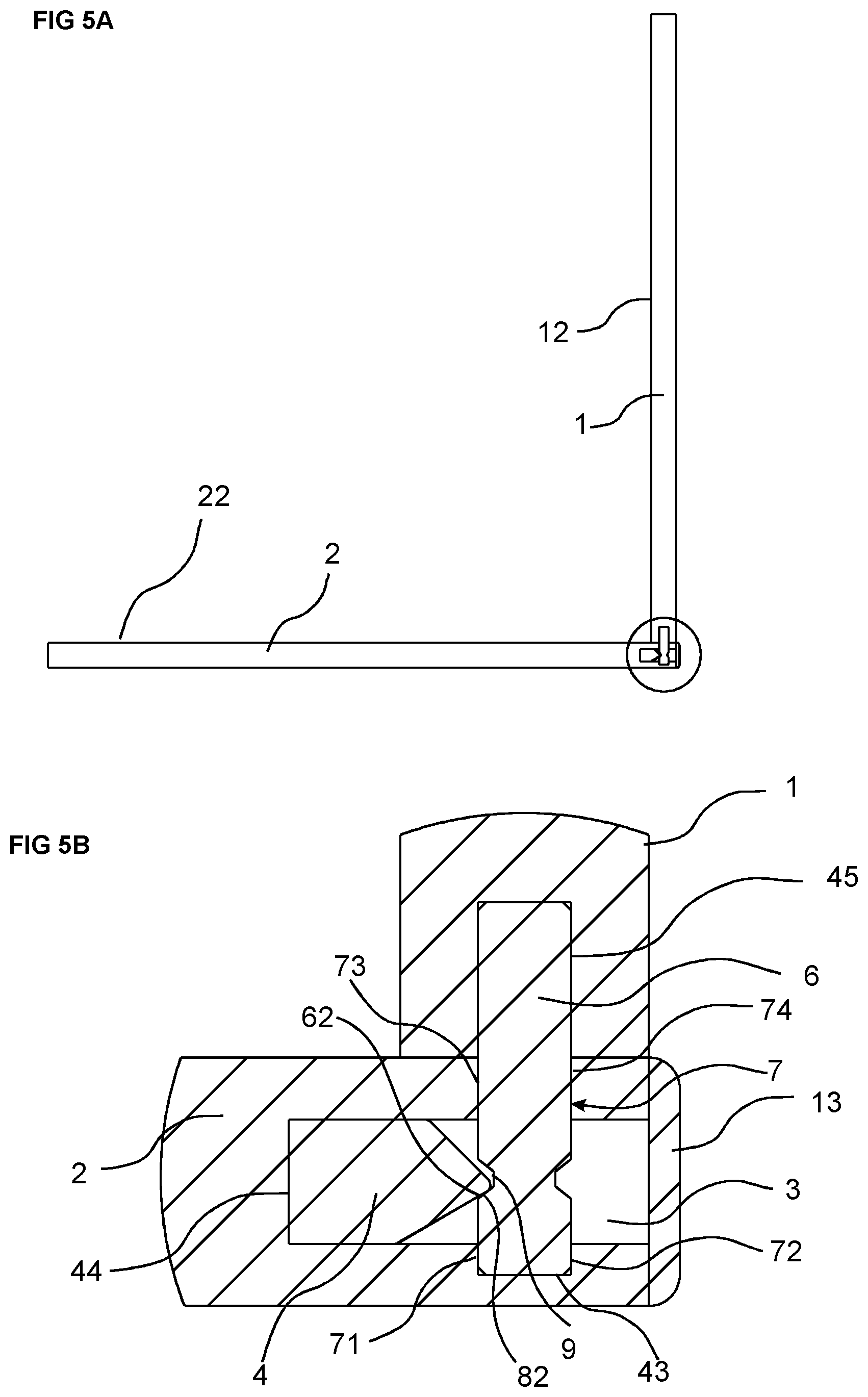 Patent US12320374 Figure 5 – Symmetric tongue and T-cross