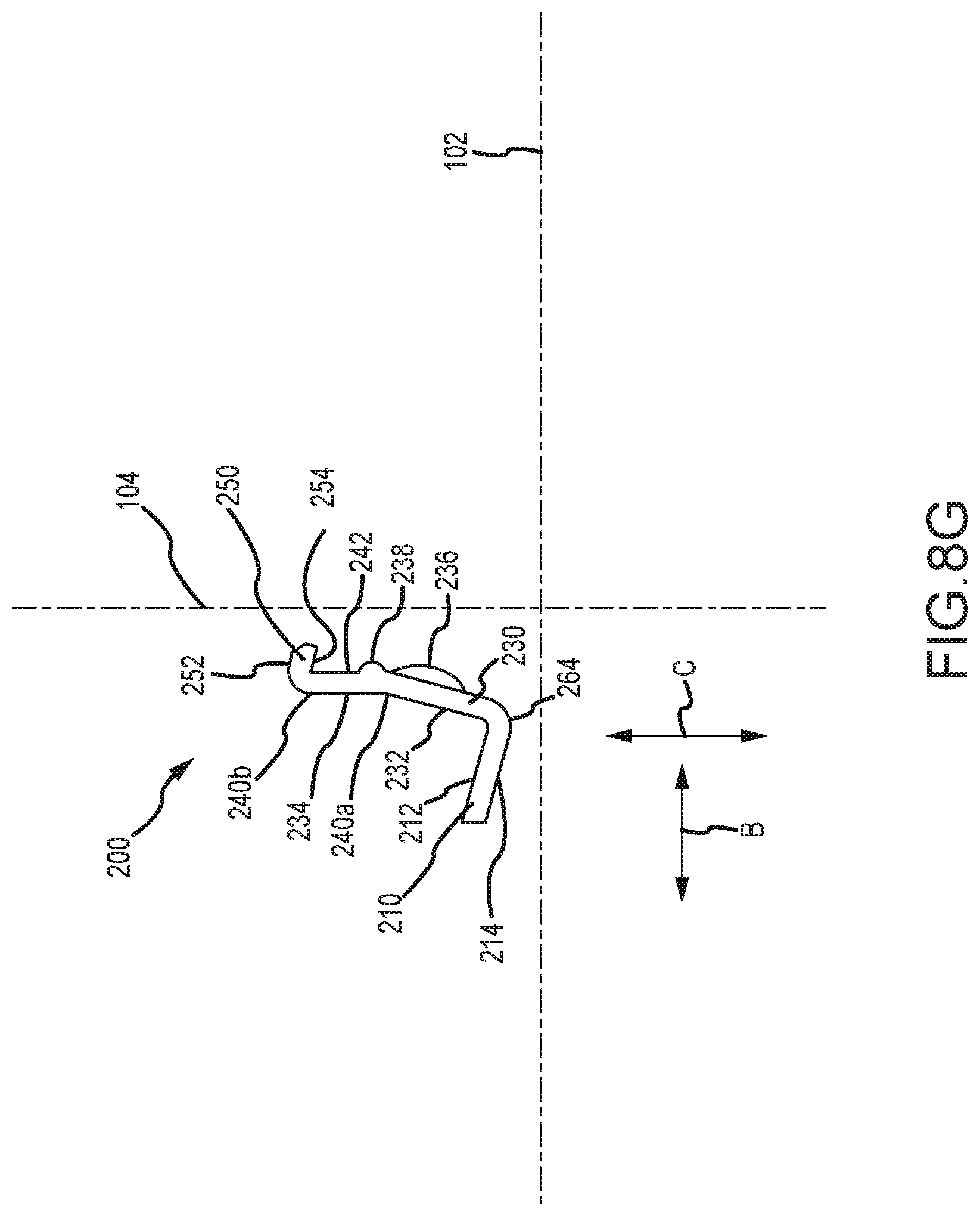 Patent US12320375 Figure 10 – Mounting device for nail strip panels