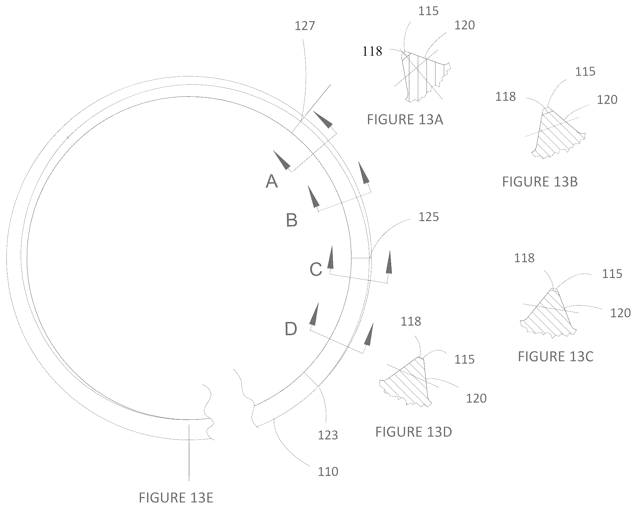Patent US12320378 Figure 9 – Shortened fastener with locally controlled thread height