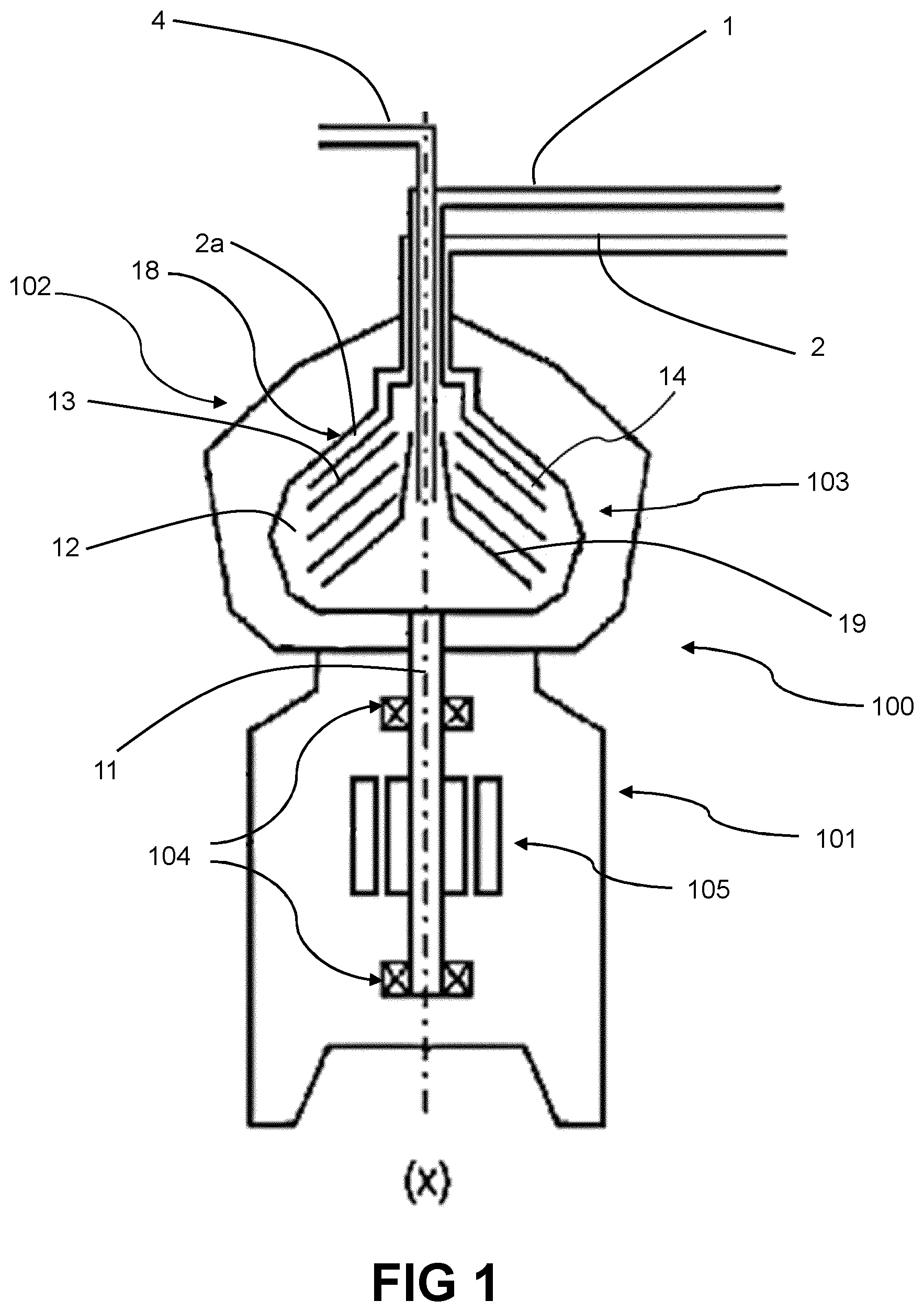 Patent US12320381 Figure 1 – Method for mounting a stack of separating discs in a centrifugal separator bowl and a tool