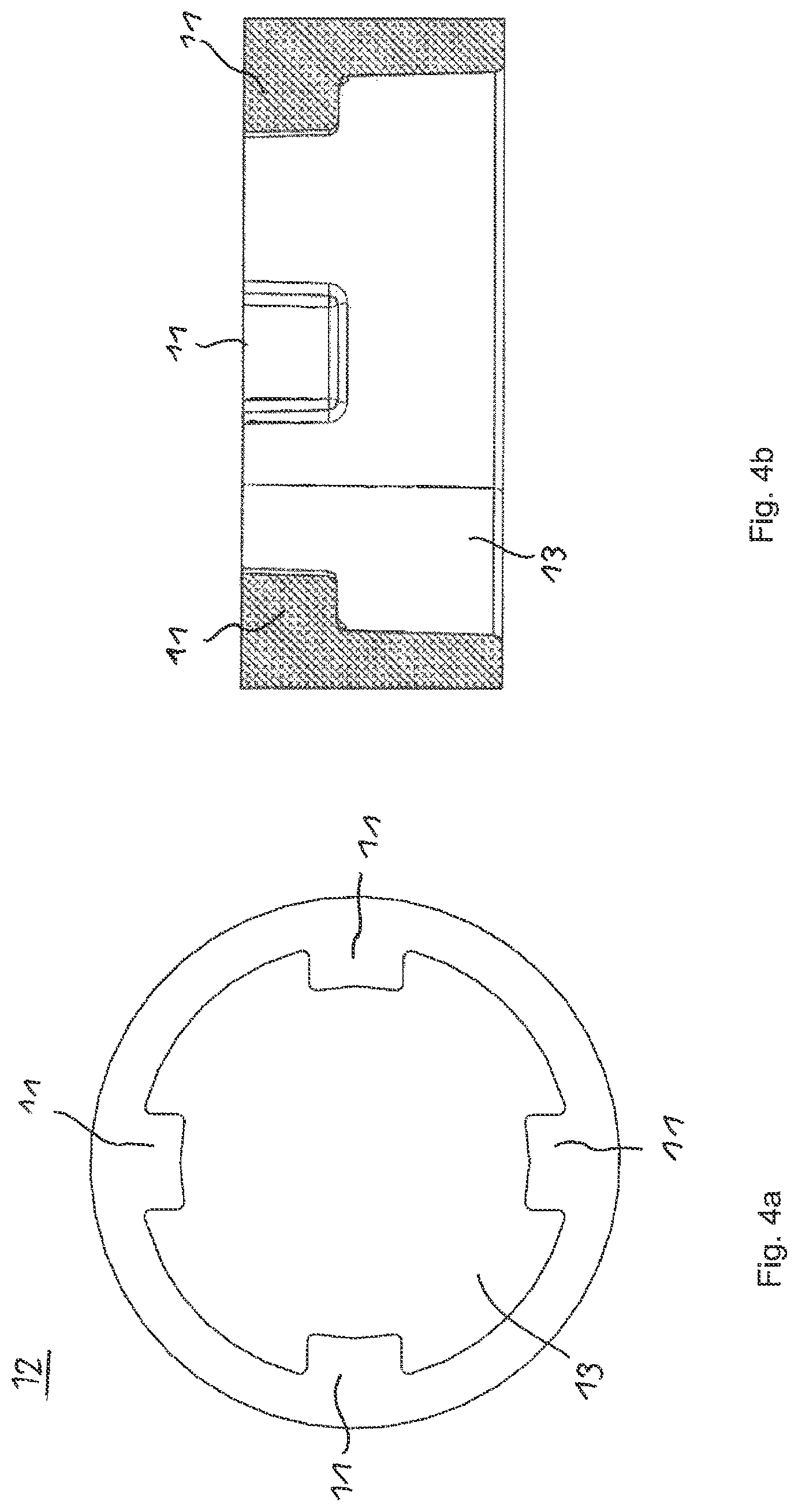 Patent US12320382 Figure 4 – Damping element having bayonet closure
