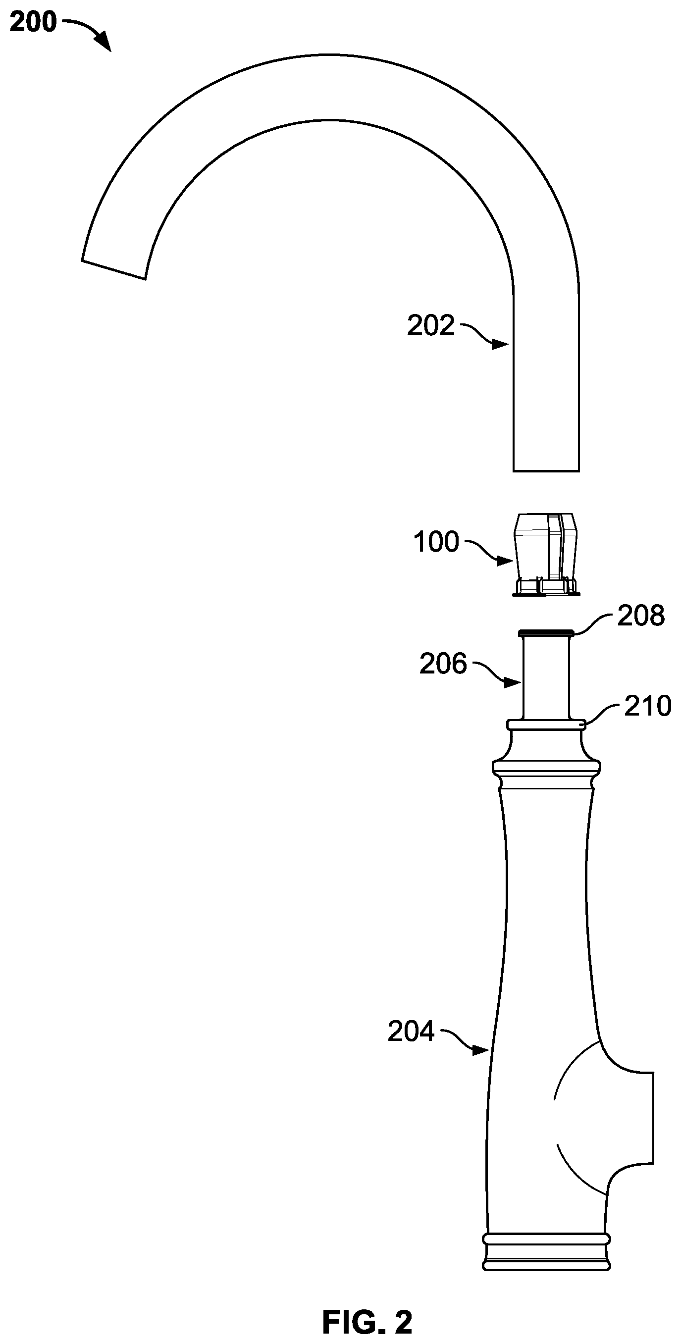 Patent US12320385 Figure 2 – Axially compressible bearing