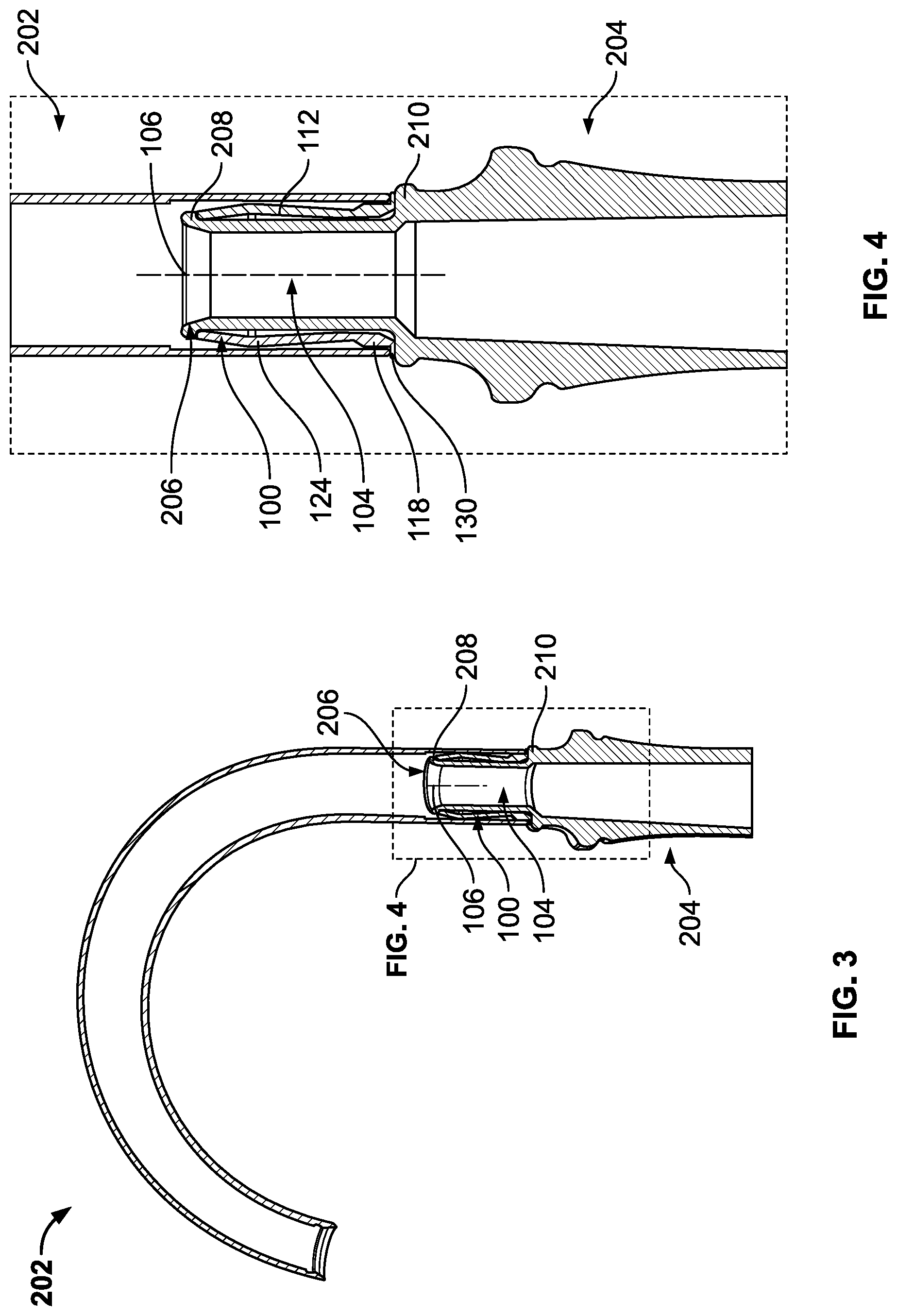 Patent US12320385 Figure 3 – Axially compressible bearing