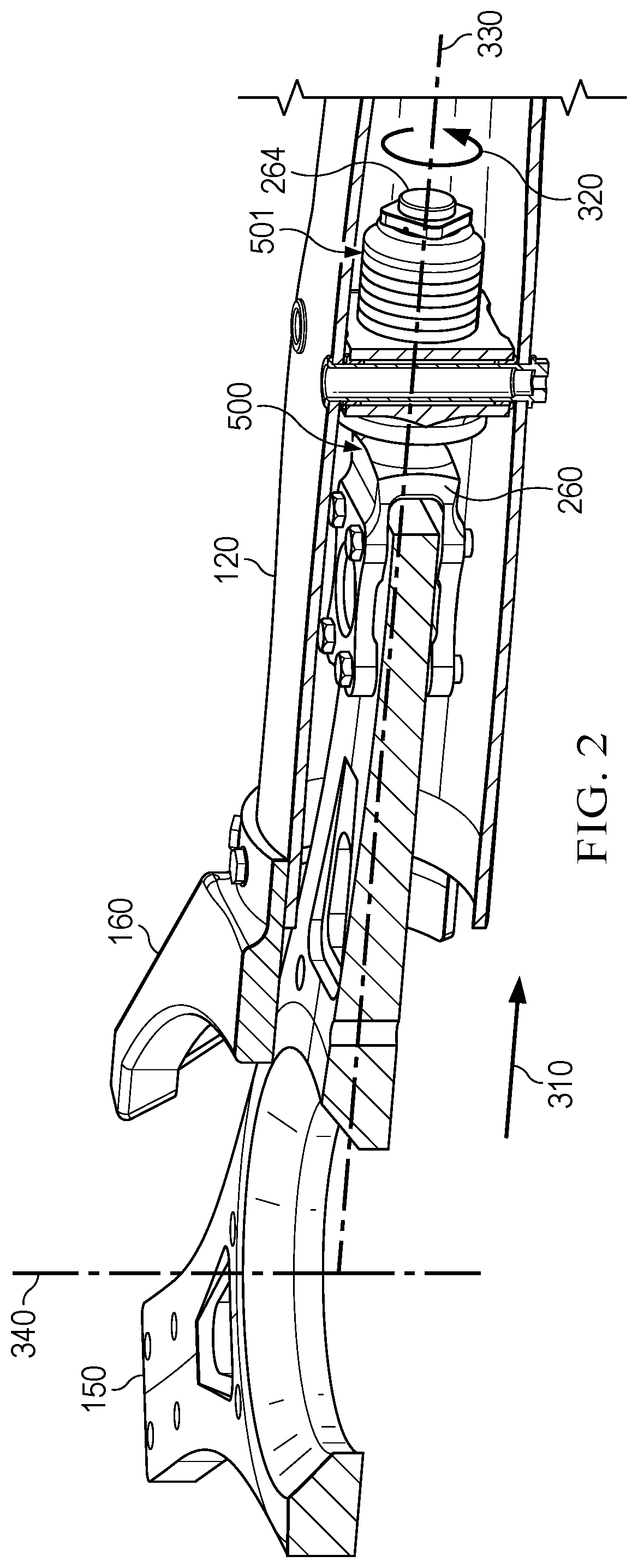 Patent US12320392 Figure 2 – Clutched centrifugal force bearing