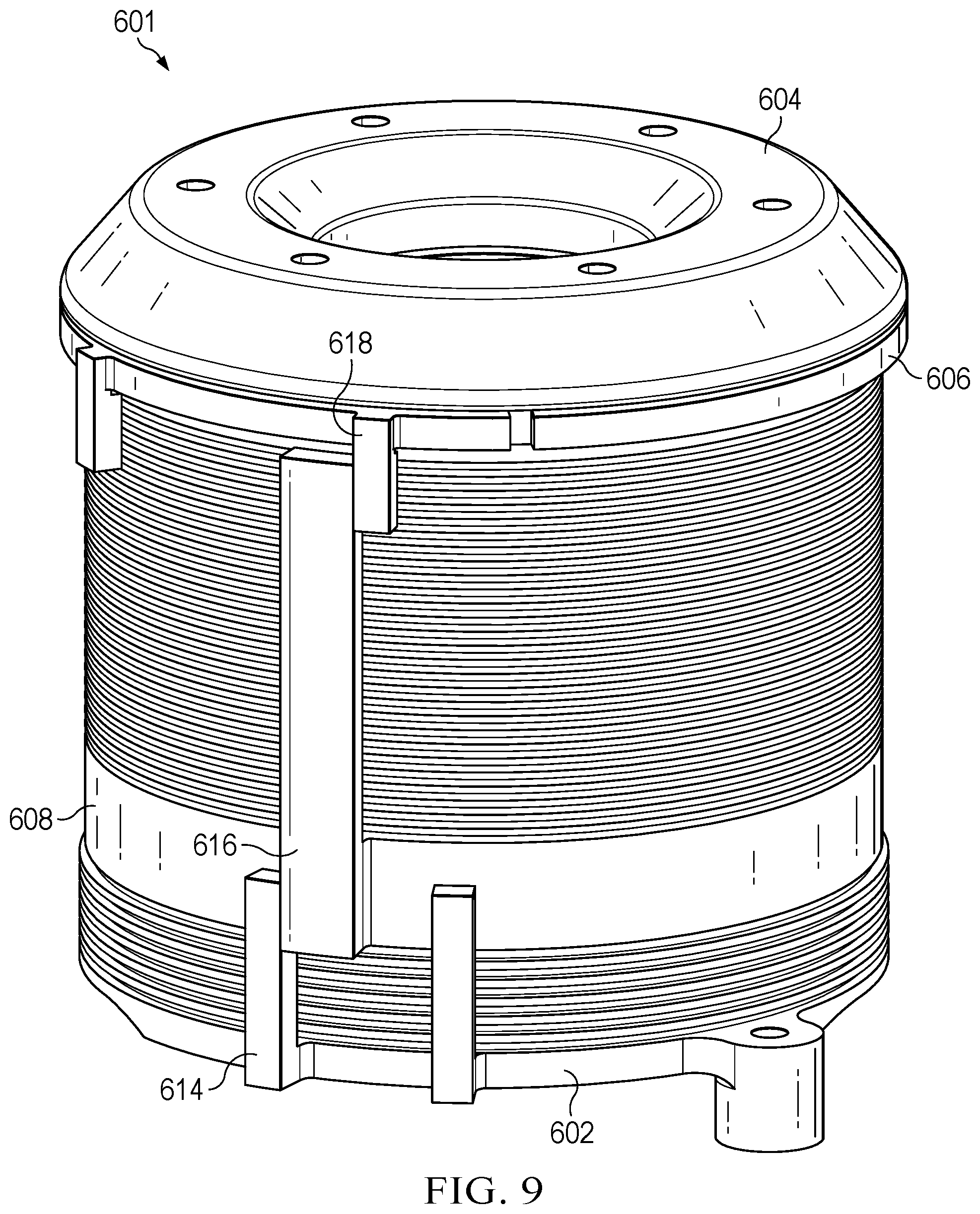 Patent US12320392 Figure 9 – Clutched centrifugal force bearing