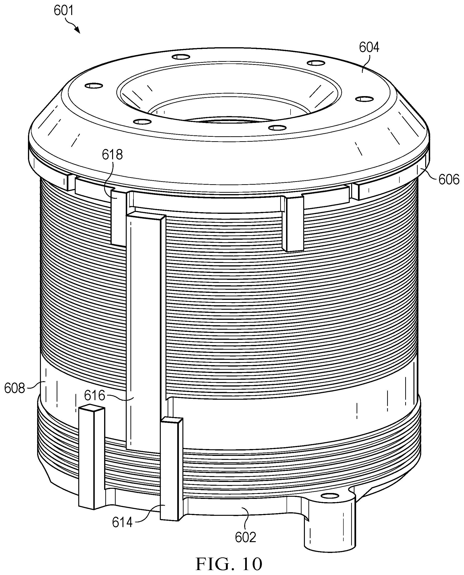Patent US12320392 Figure 10 – Clutched centrifugal force bearing
