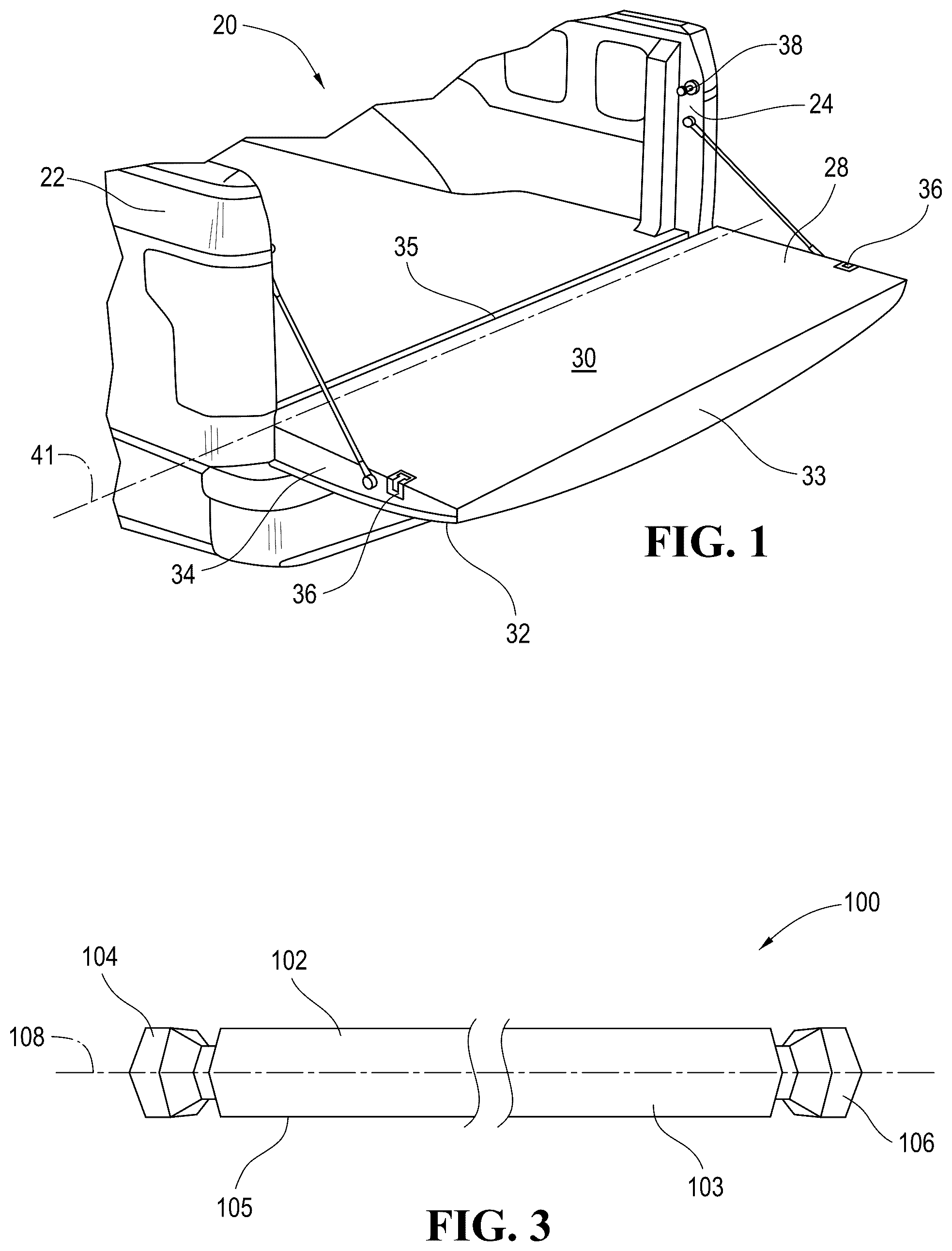 Patent US12320394 Figure 1 – Power drive unit driveshaft with wobble connection