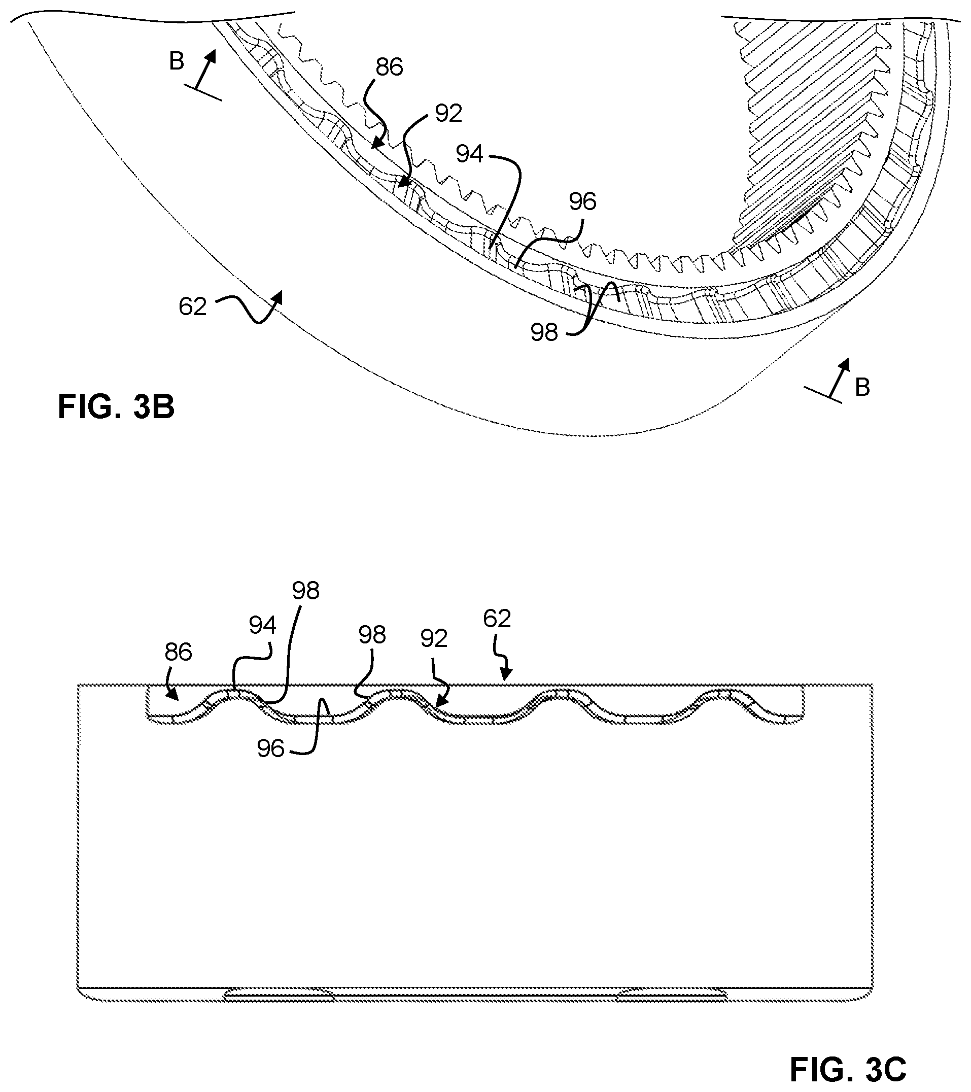 Patent US12320398 Figure 5 – Brake system with torque limiter assembly