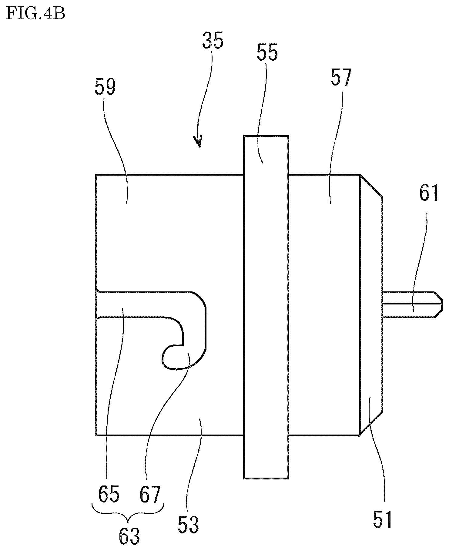 Patent US12320399 Figure 5 – Image forming apparatus capable of reducing braking force applied to rotation of operation panel