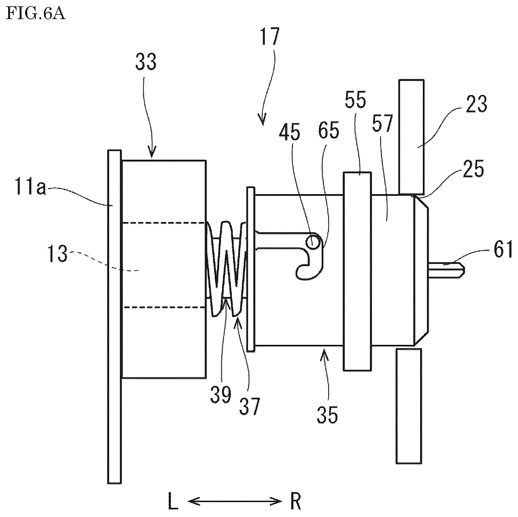 Patent US12320399 Figure 8 – Image forming apparatus capable of reducing braking force applied to rotation of operation panel